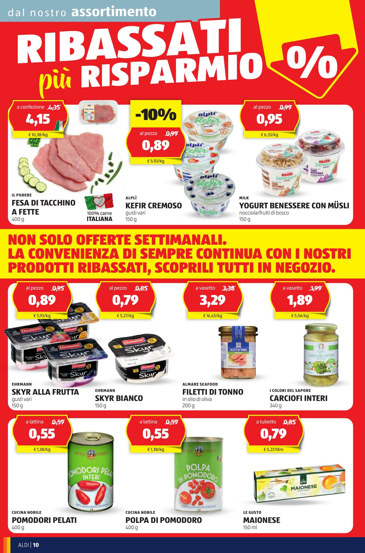 Volantino Aldi 21.10.2024 - 27.10.2024