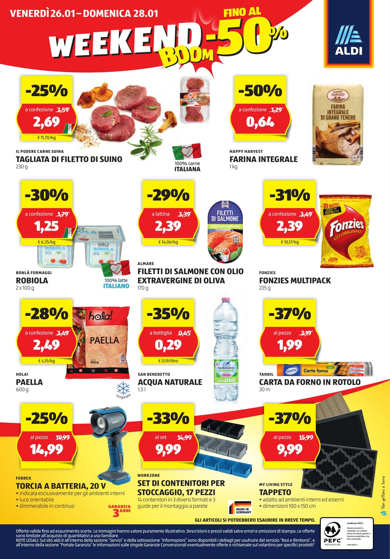 Volantino Aldi 22.01.2024 - 28.01.2024