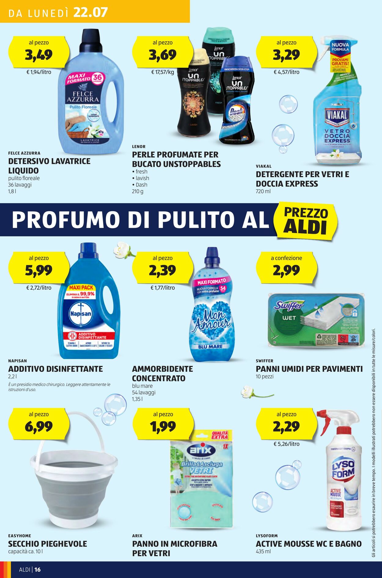 Volantino Aldi 22.07.2024 - 28.07.2024