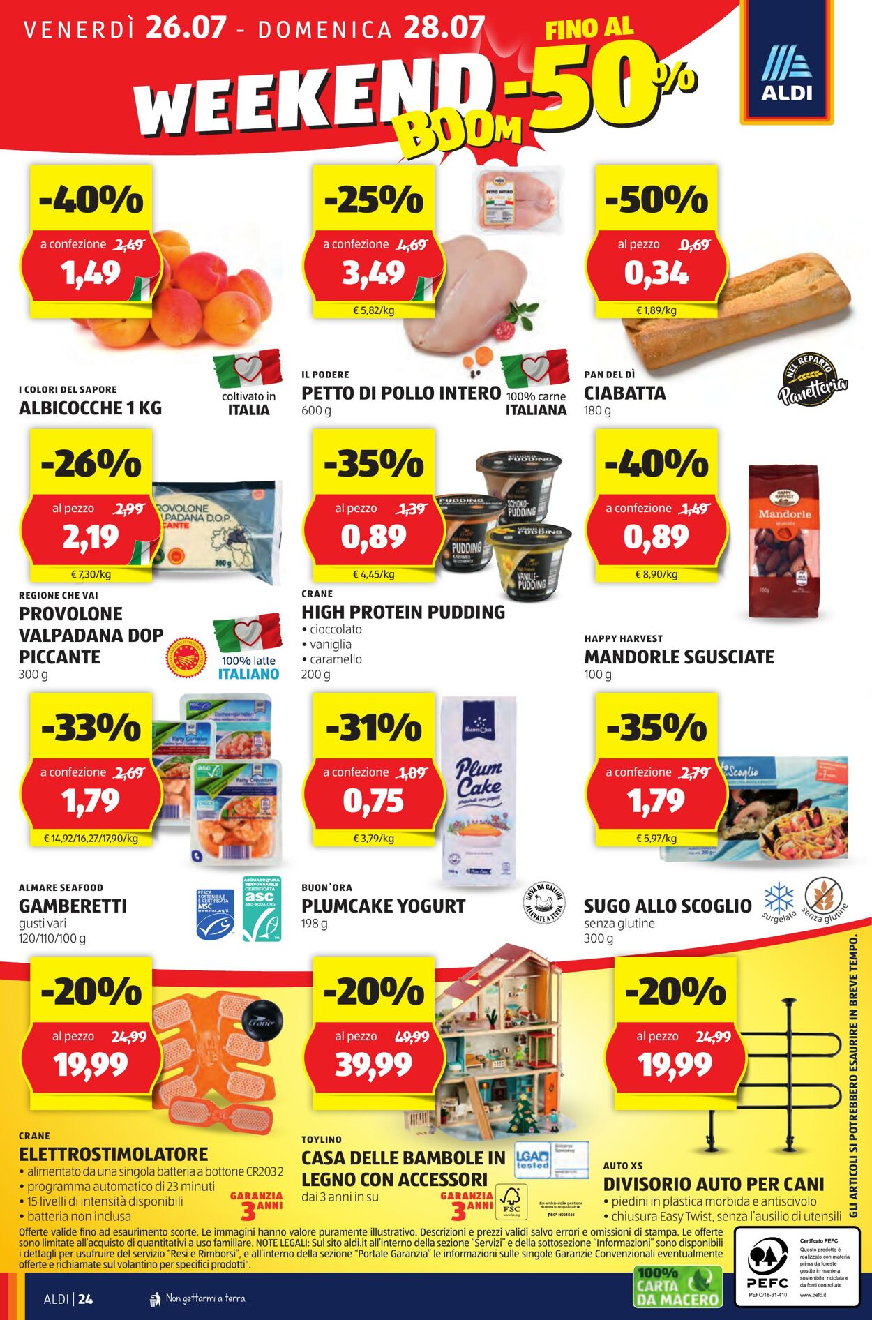 Volantino Aldi 22.07.2024 - 28.07.2024