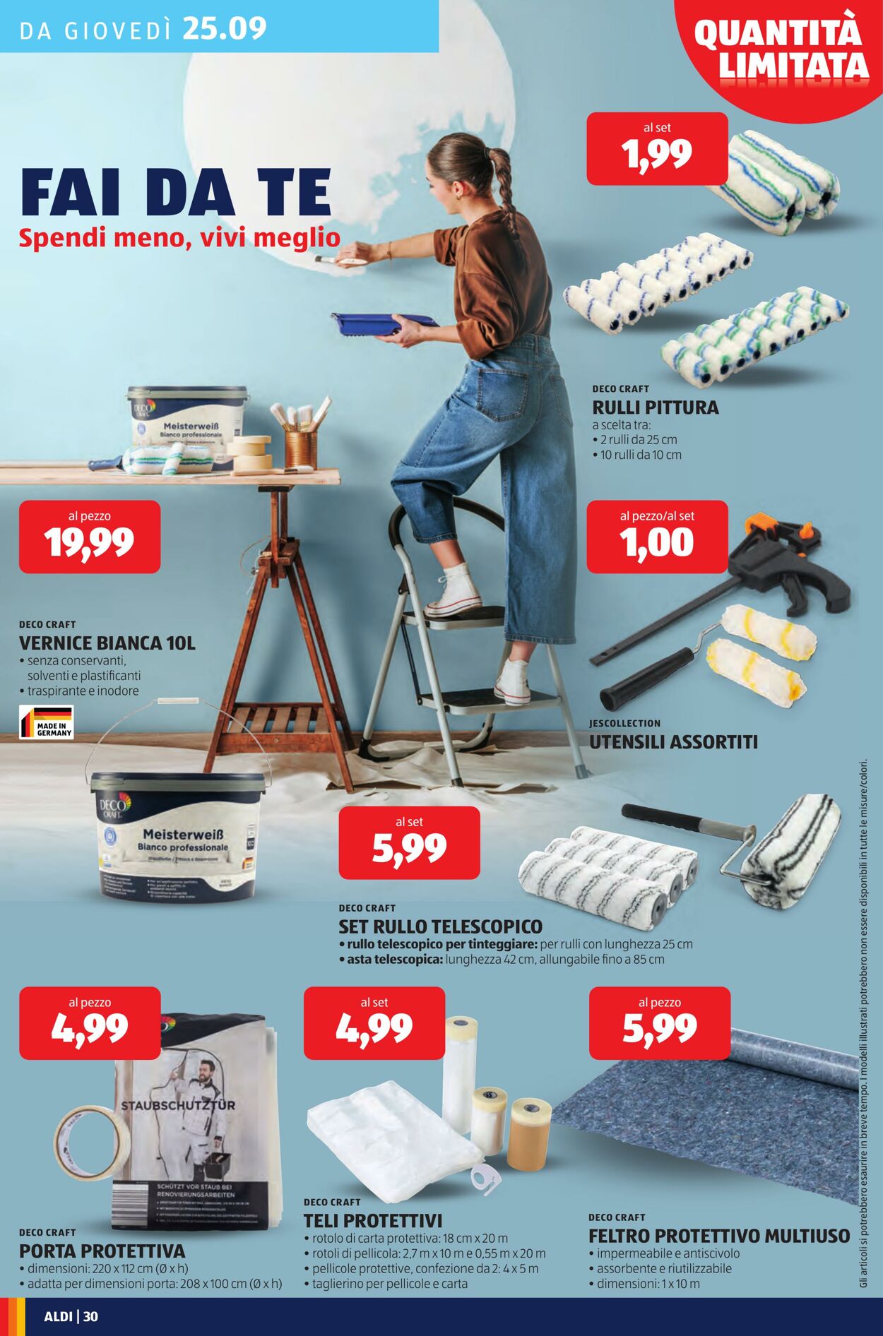 Volantino Aldi 22.09.2025 - 28.09.2025