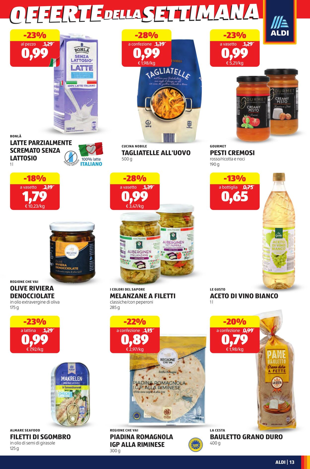 Volantino Aldi 22.09.2025 - 28.09.2025