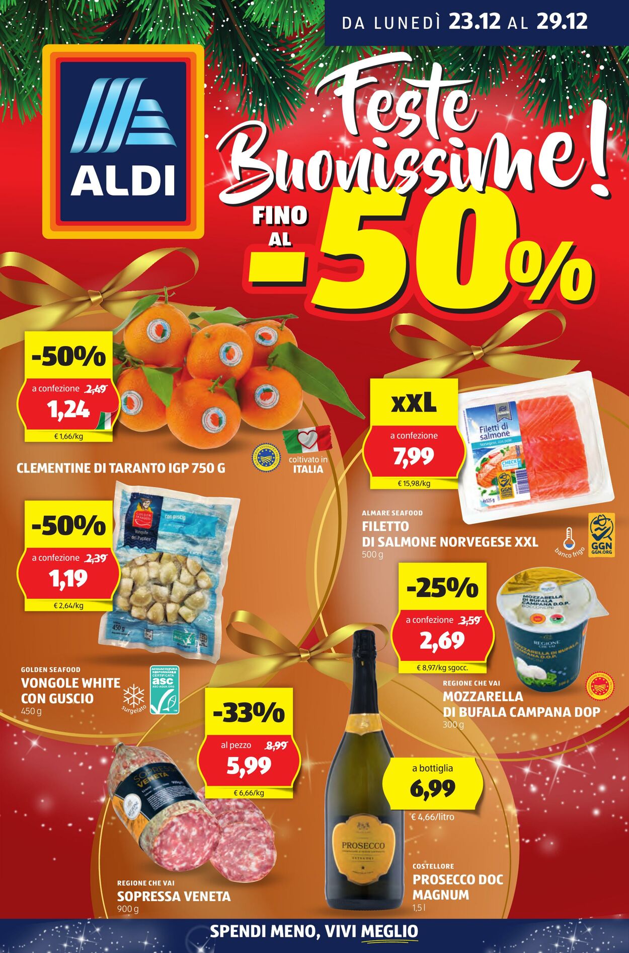 Volantino Aldi 23.12.2024 - 29.12.2024