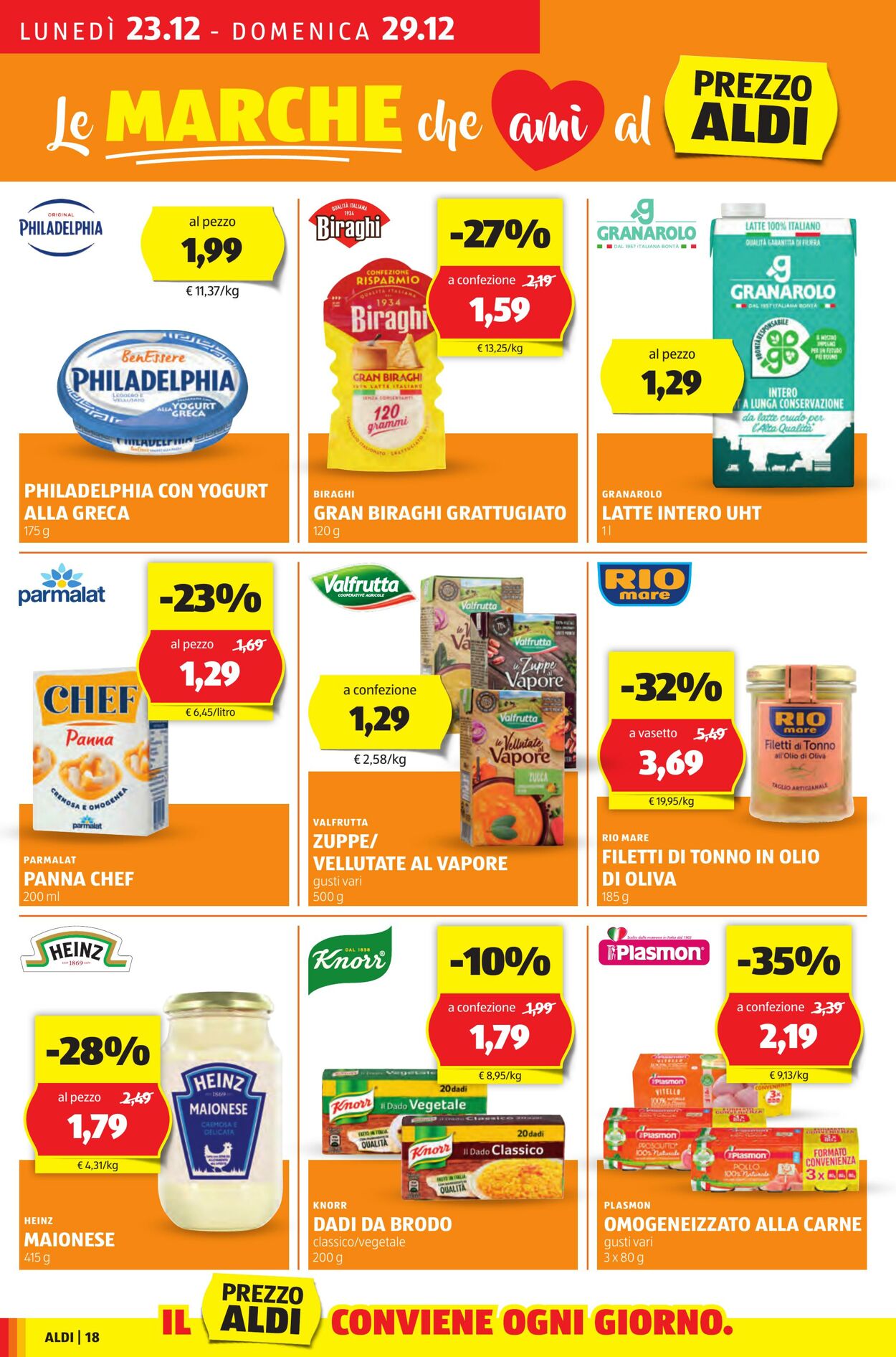 Volantino Aldi 23.12.2024 - 29.12.2024