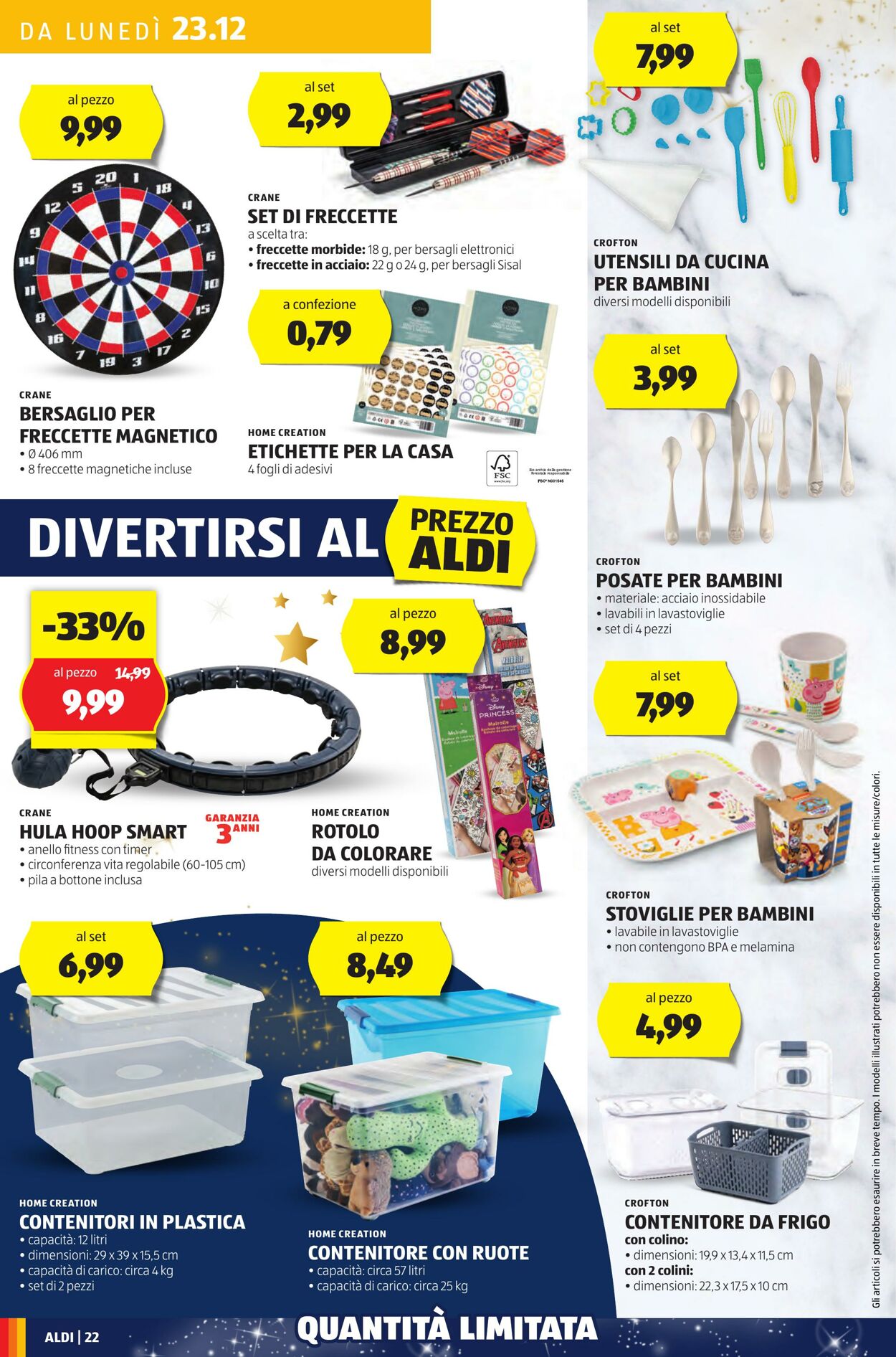 Volantino Aldi 23.12.2024 - 29.12.2024