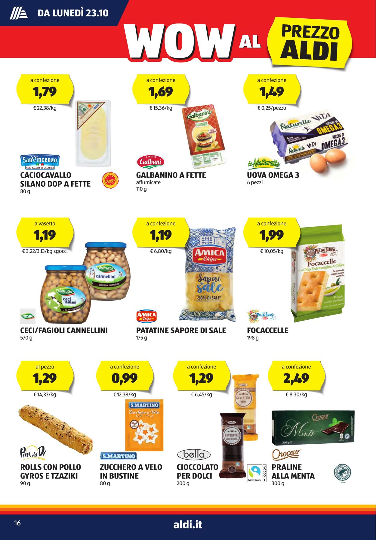 Volantino Aldi 23.10.2023 - 29.10.2023