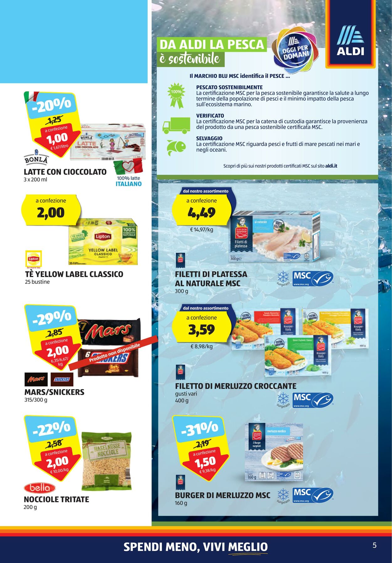 Volantino Aldi 23.10.2023 - 29.10.2023