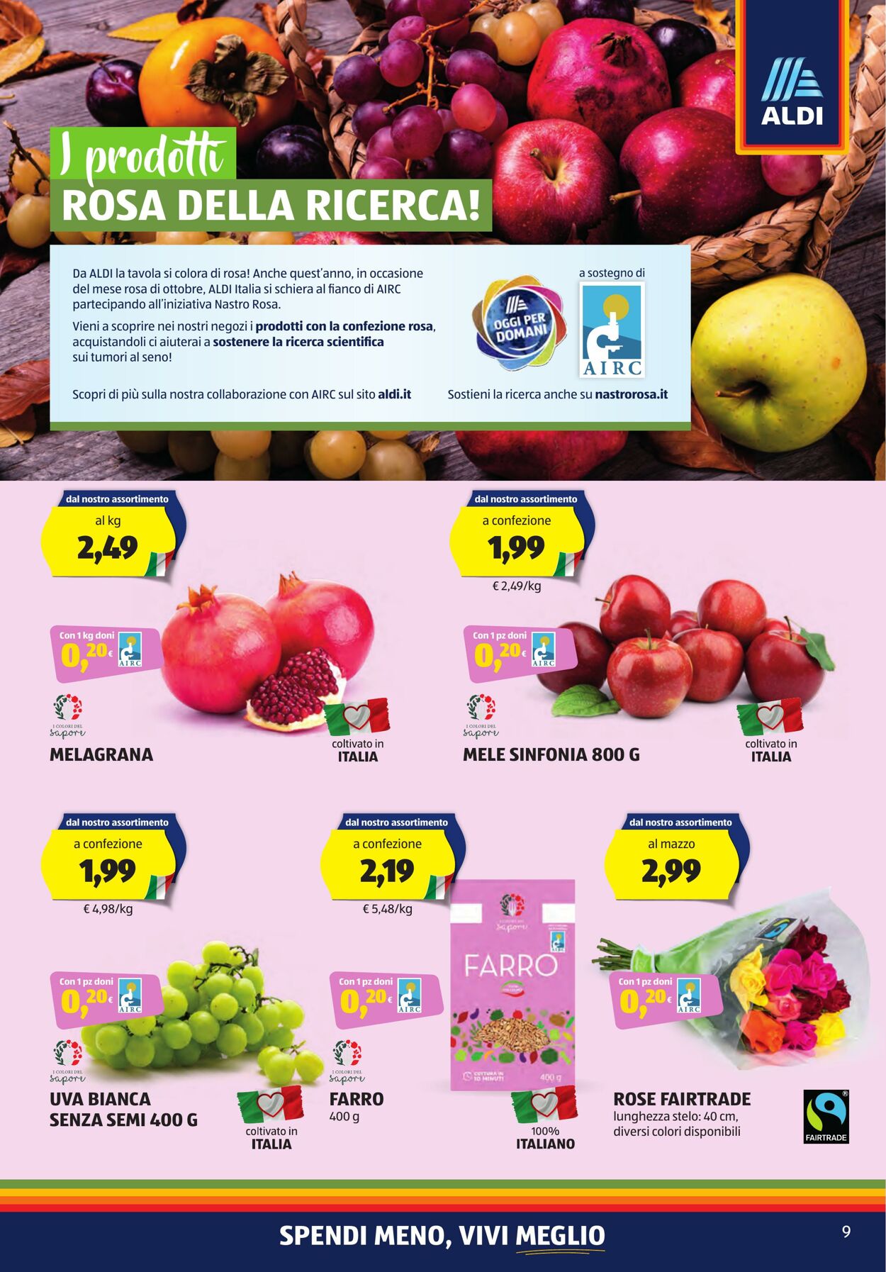 Volantino Aldi 23.10.2023 - 29.10.2023