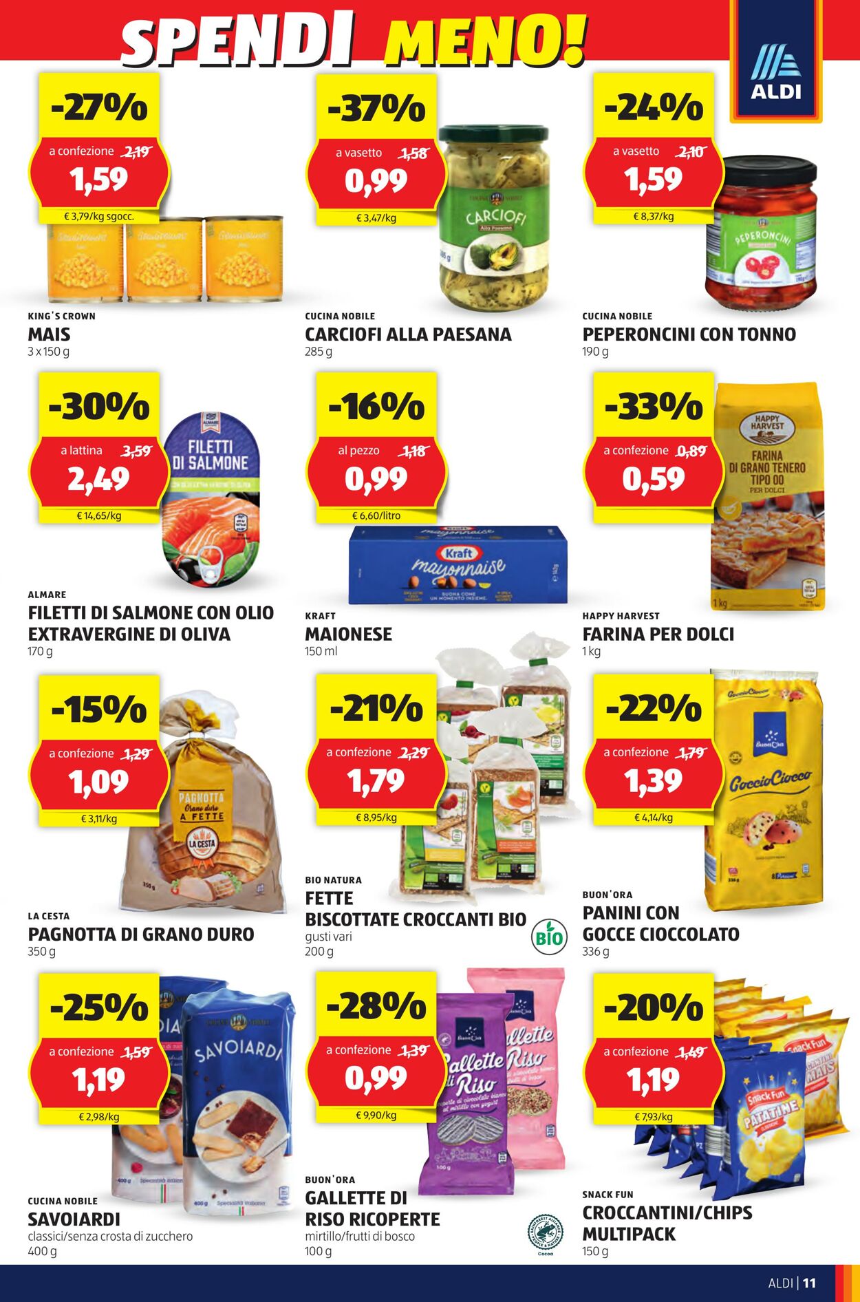 Volantino Aldi 23.09.2024 - 29.09.2024