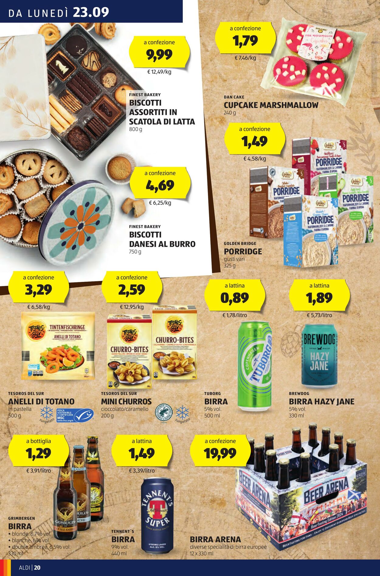 Volantino Aldi 23.09.2024 - 29.09.2024