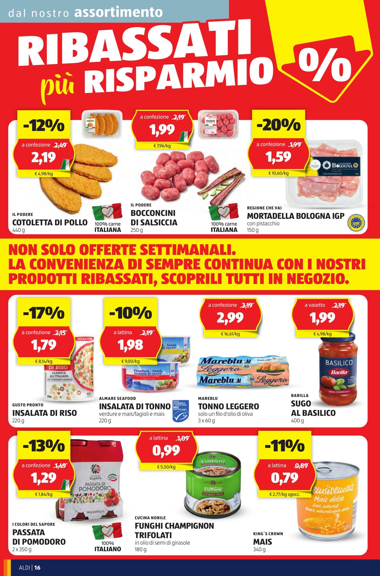 Volantino Aldi 23.09.2024 - 29.09.2024