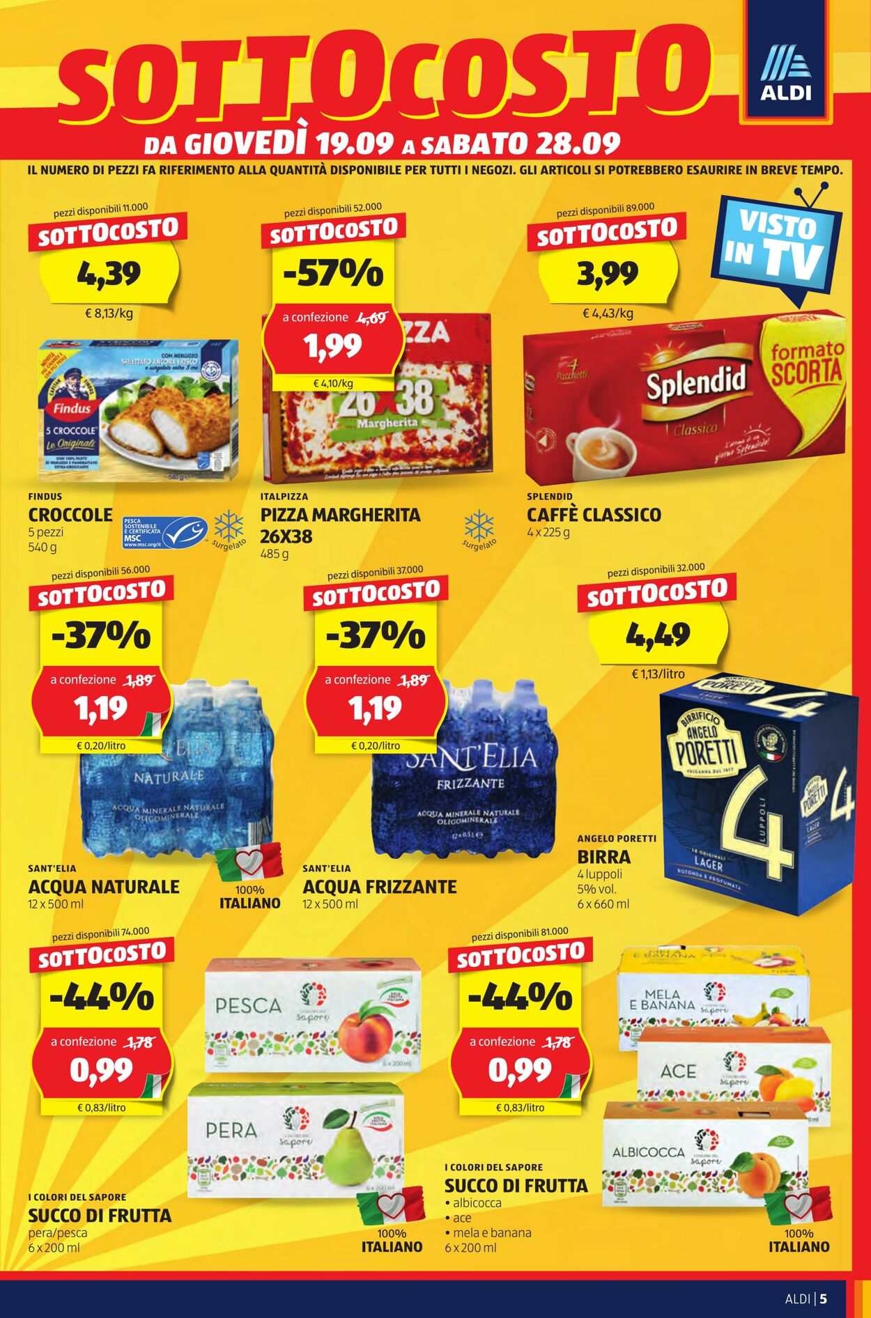 Volantino Aldi 23.09.2024 - 29.09.2024