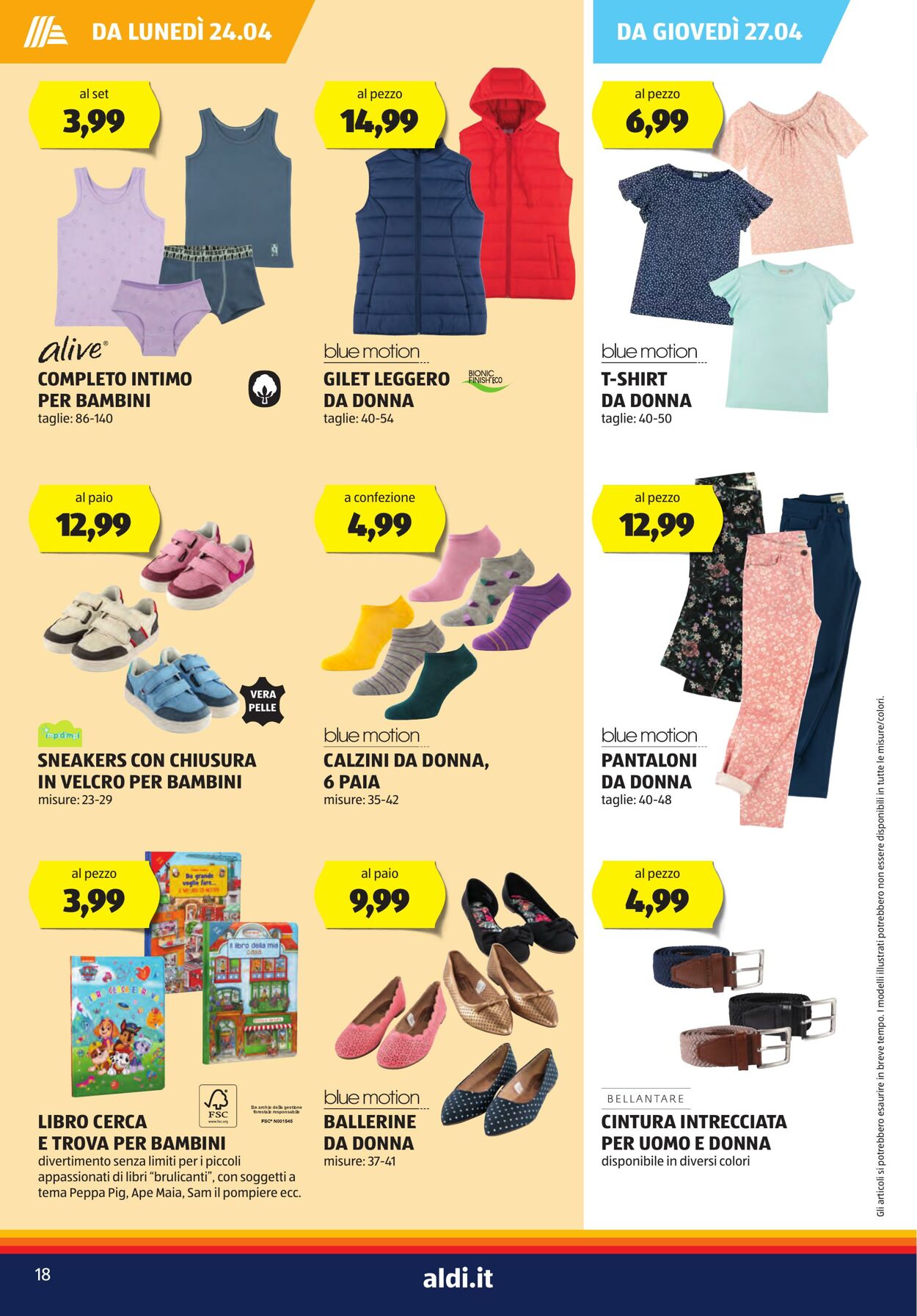 Volantino Aldi 24.04.2023 - 30.04.2023