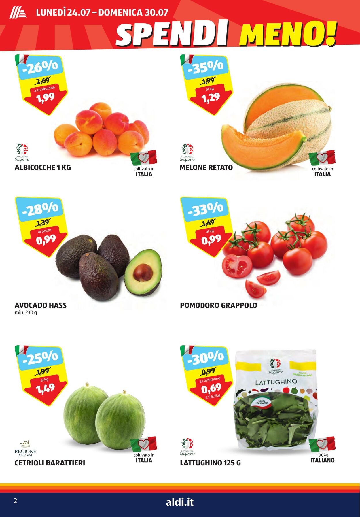 Volantino Aldi 24.07.2023 - 30.07.2023