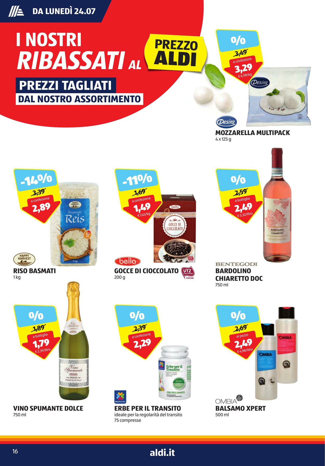 Volantino Aldi 24.07.2023 - 30.07.2023