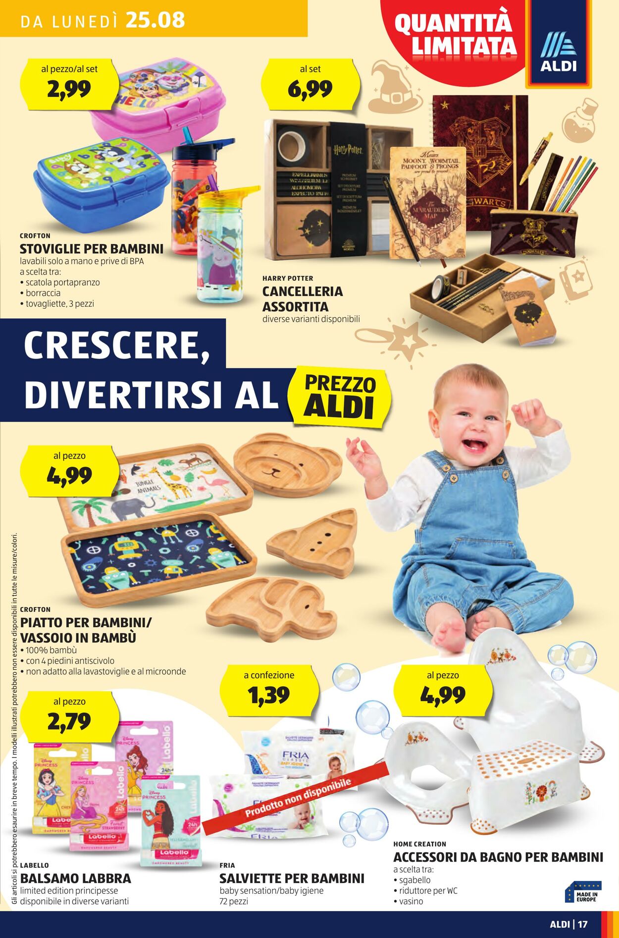 Volantino Aldi 25.08.2025 - 31.08.2025