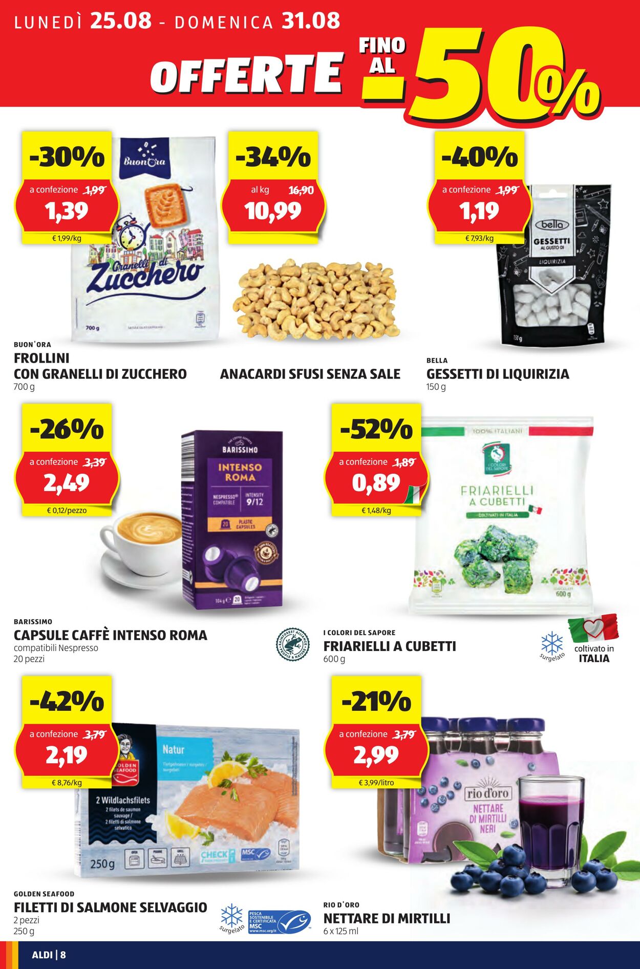 Volantino Aldi 25.08.2025 - 31.08.2025
