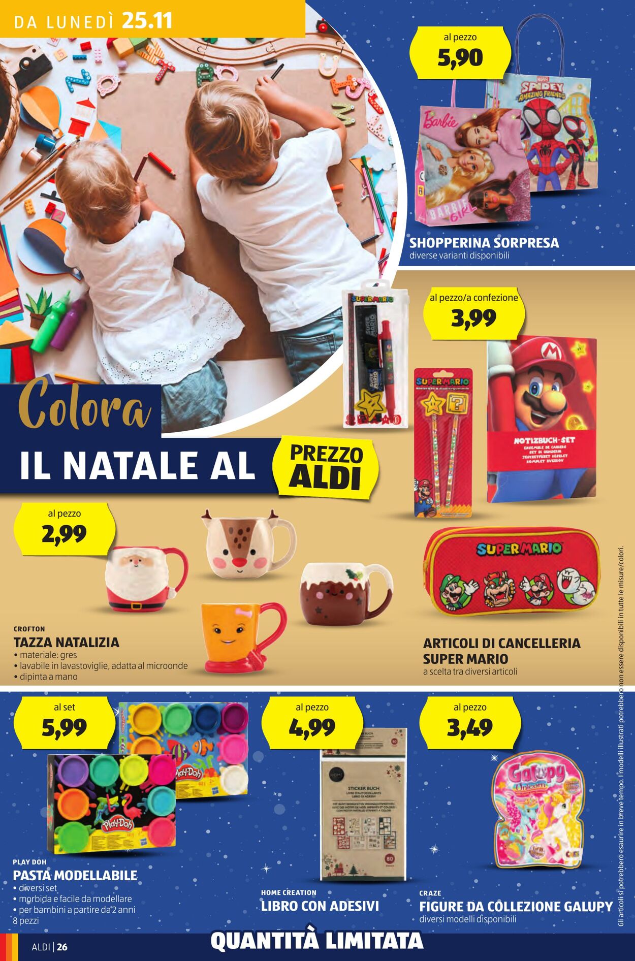 Volantino Aldi 25.11.2024 - 01.12.2024