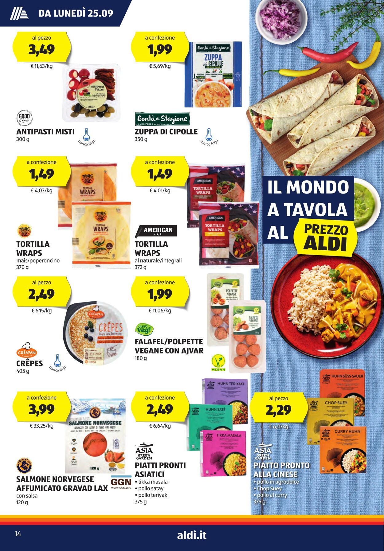 Volantino Aldi 25.09.2023 - 01.10.2023