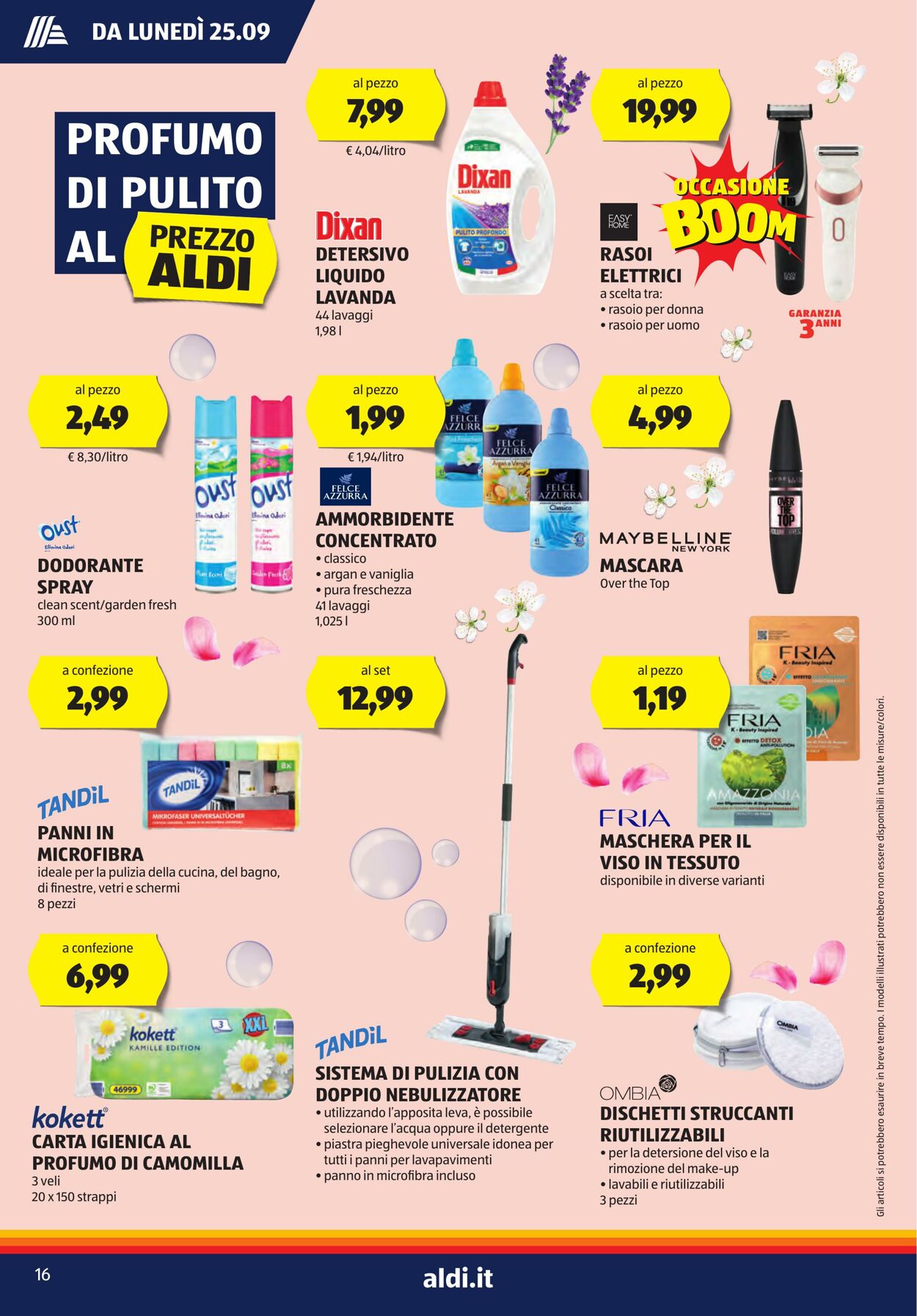 Volantino Aldi 25.09.2023 - 01.10.2023