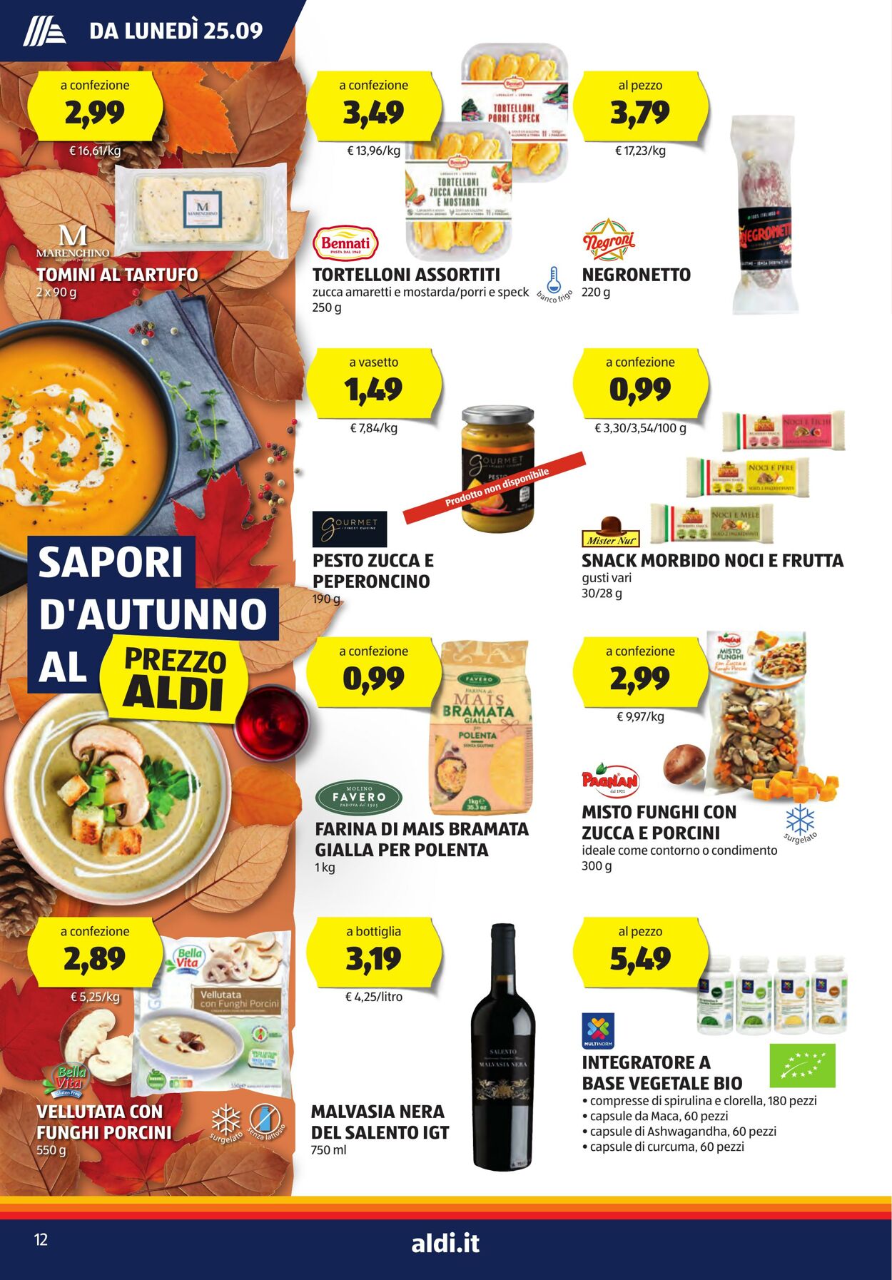 Volantino Aldi 25.09.2023 - 01.10.2023