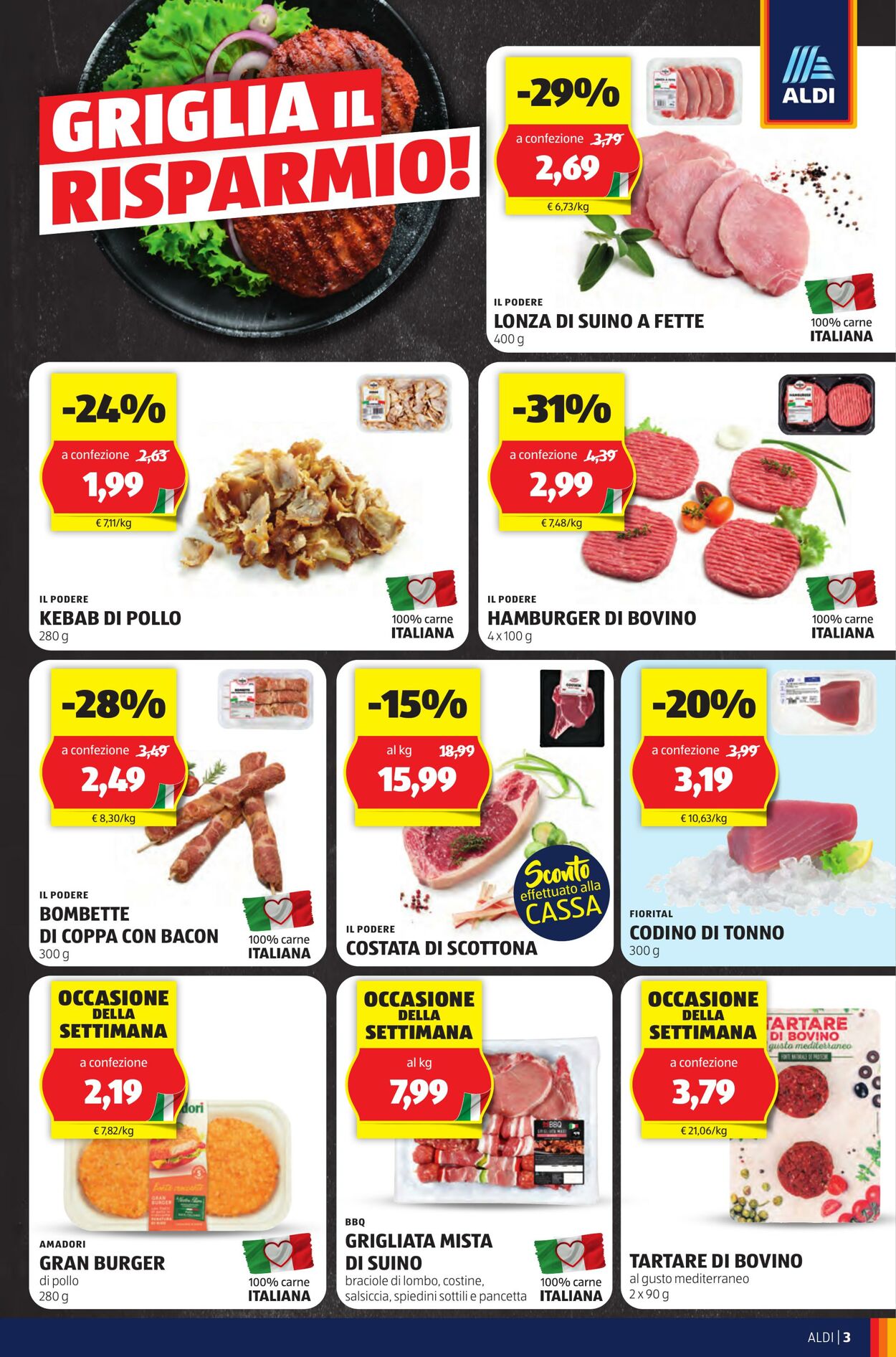 Volantino Aldi 26.08.2024 - 01.09.2024