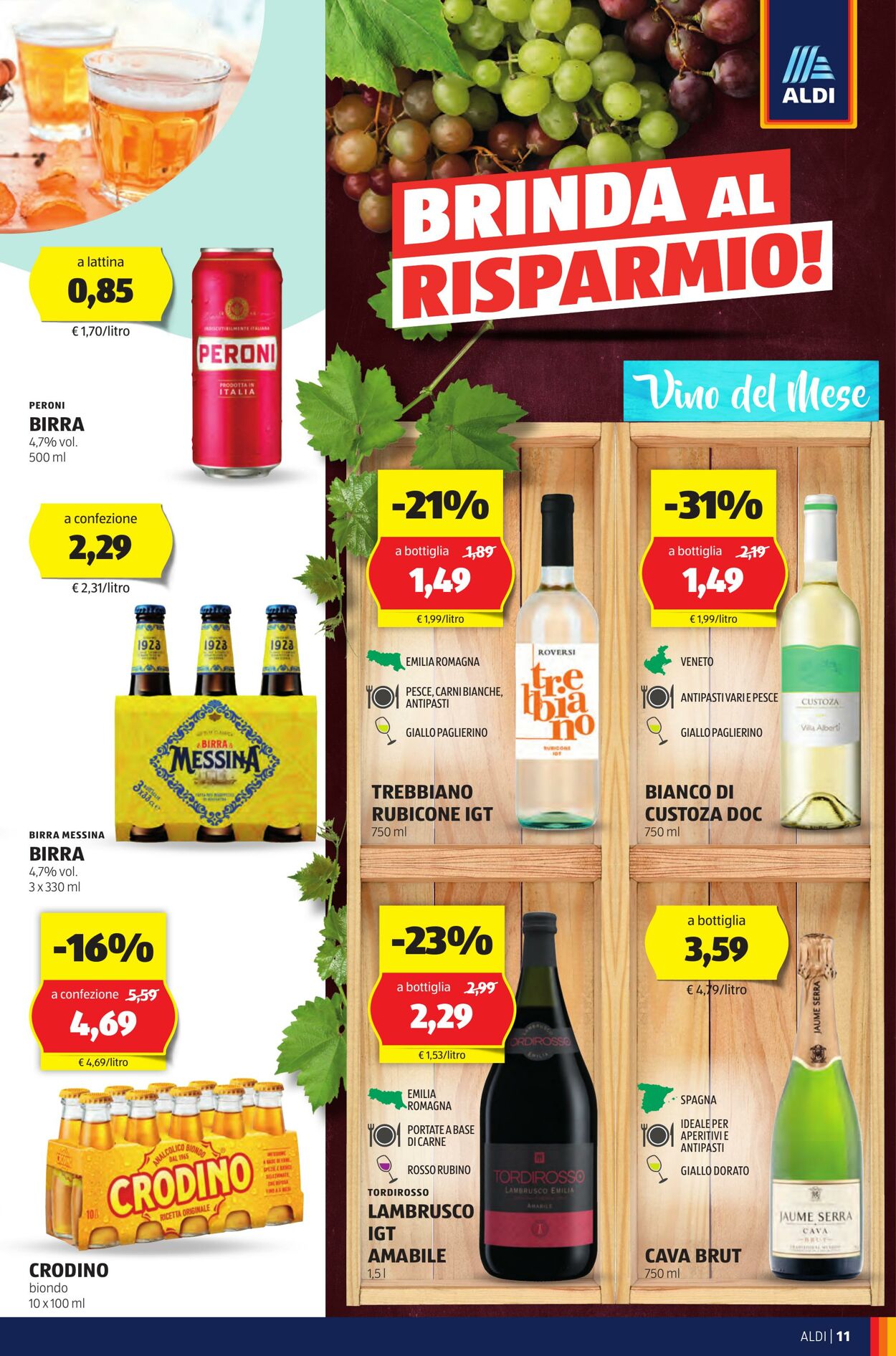 Volantino Aldi 26.08.2024 - 01.09.2024