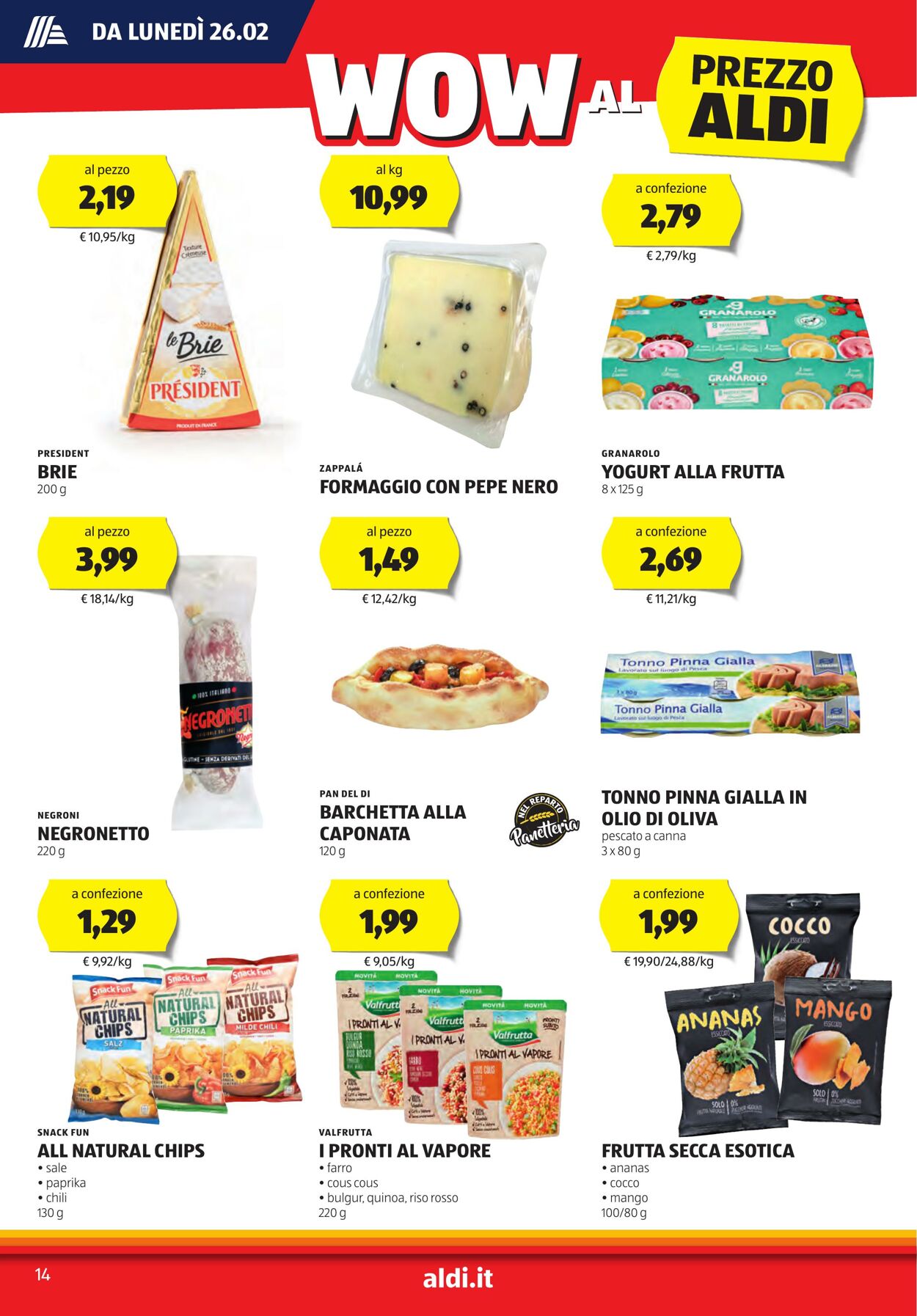 Volantino Aldi 26.02.2024 - 03.03.2024