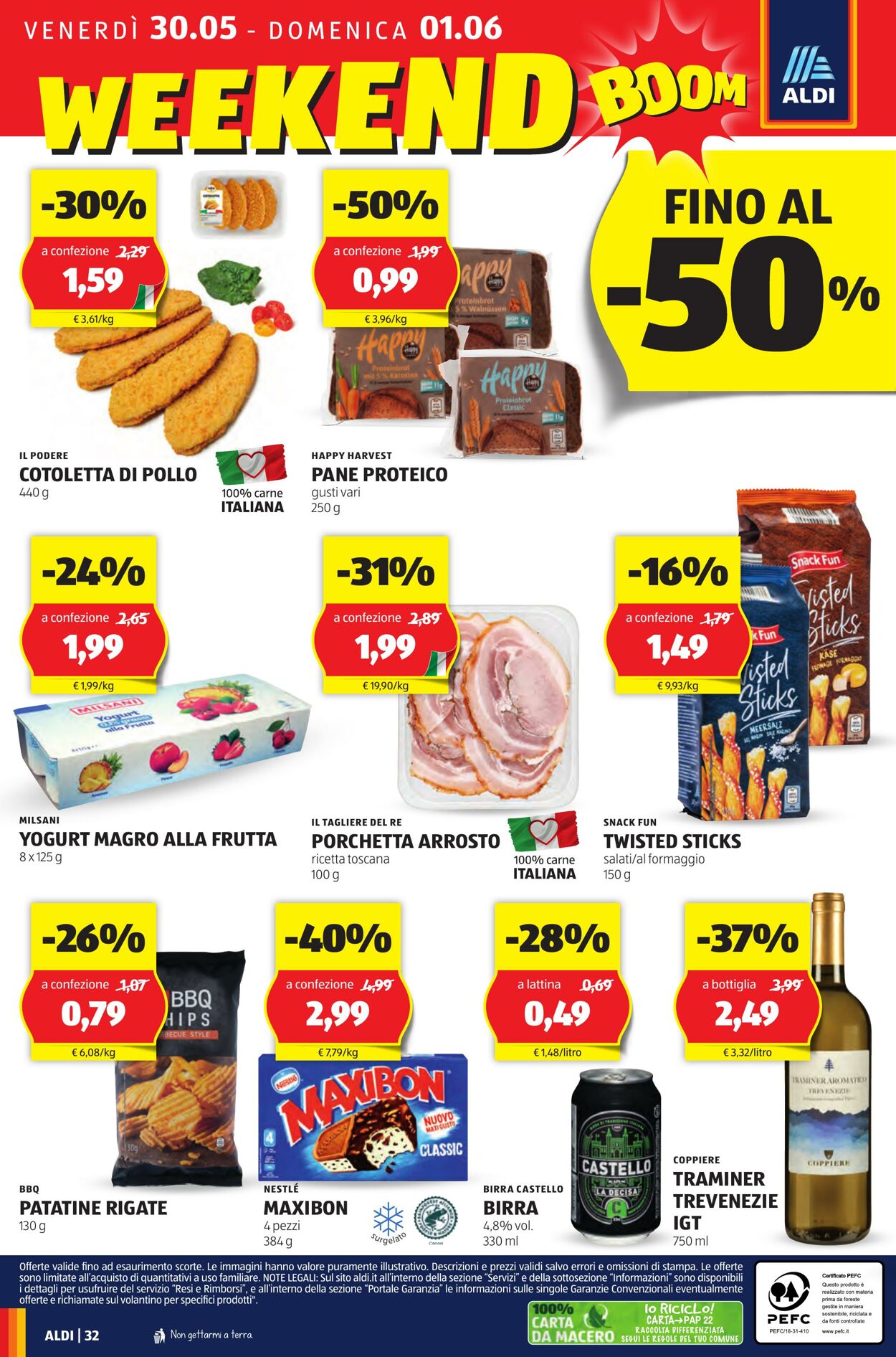 Volantino Aldi 26.05.2025 - 01.06.2025