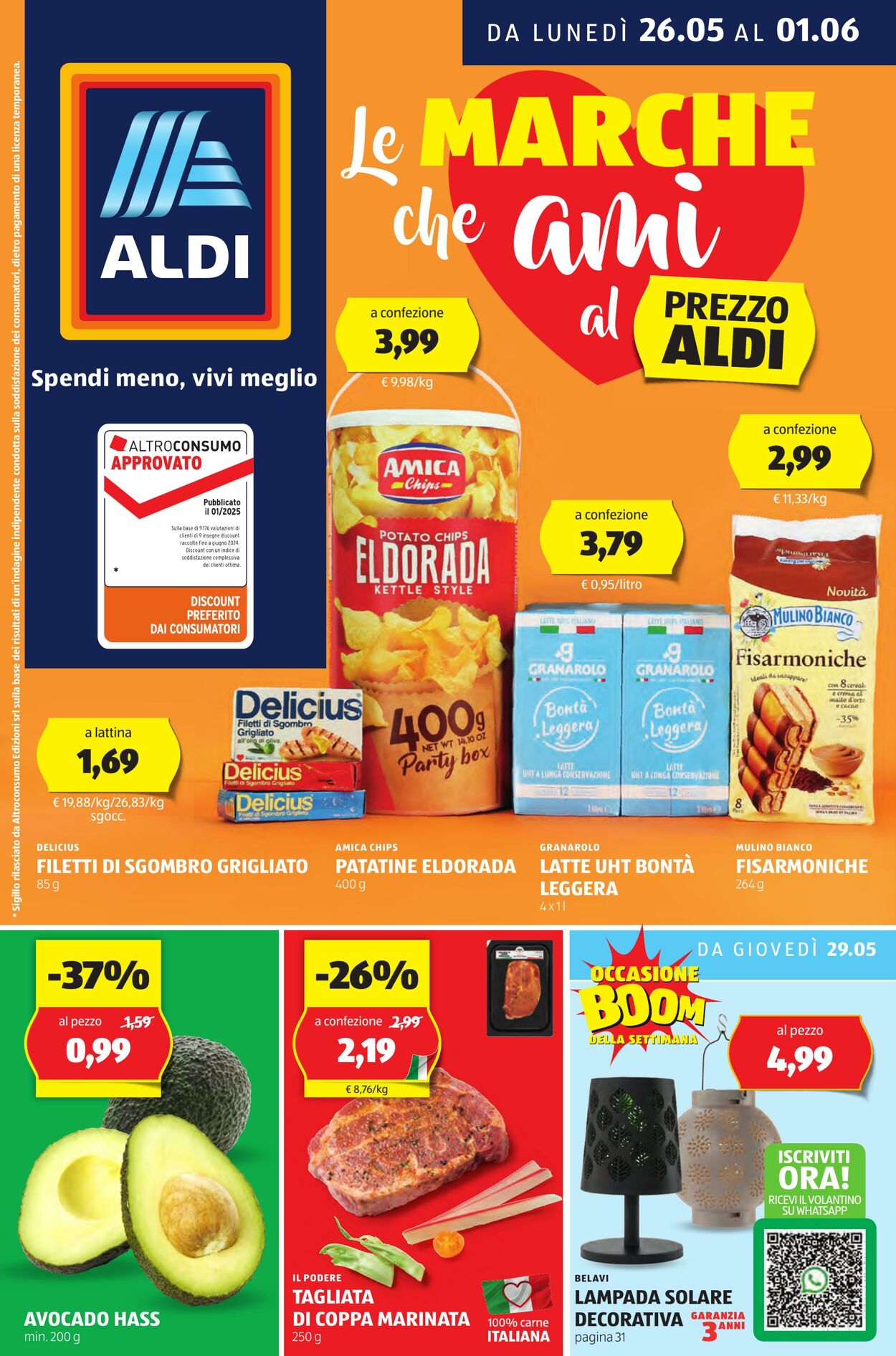 Volantino Aldi 26.05.2025 - 01.06.2025