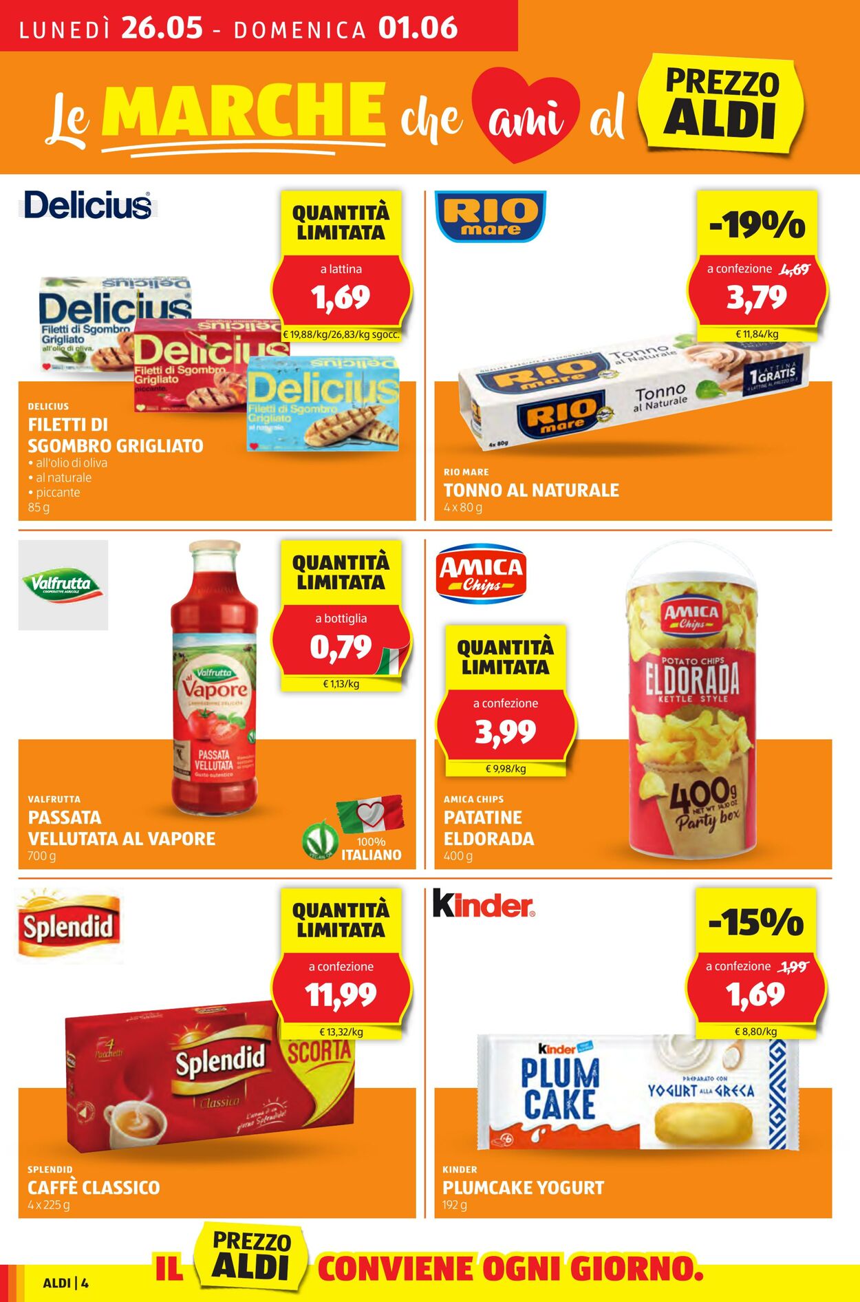 Volantino Aldi 26.05.2025 - 01.06.2025