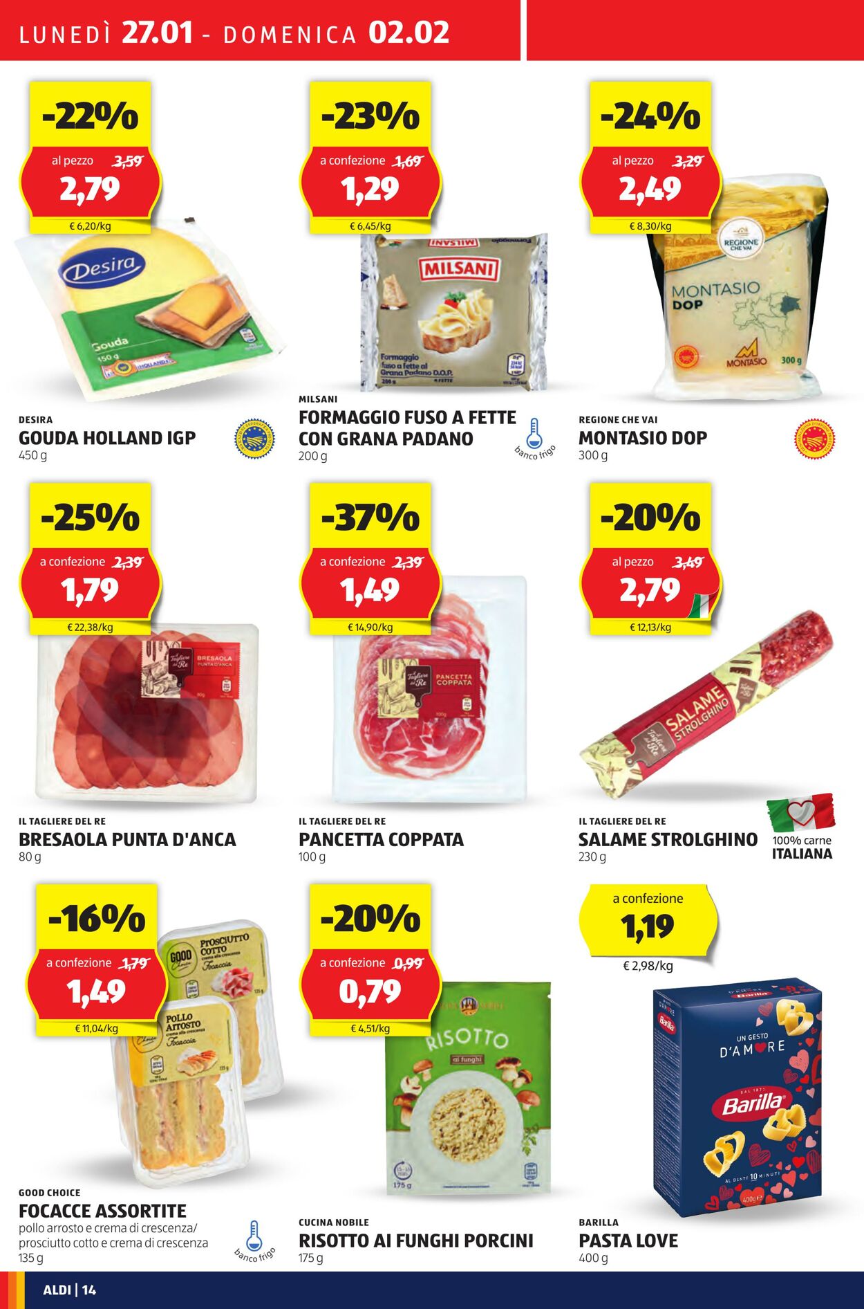 Volantino Aldi 27.01.2025 - 02.02.2025