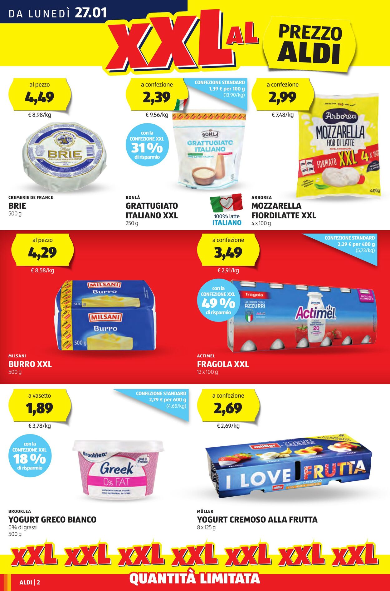 Volantino Aldi 27.01.2025 - 02.02.2025