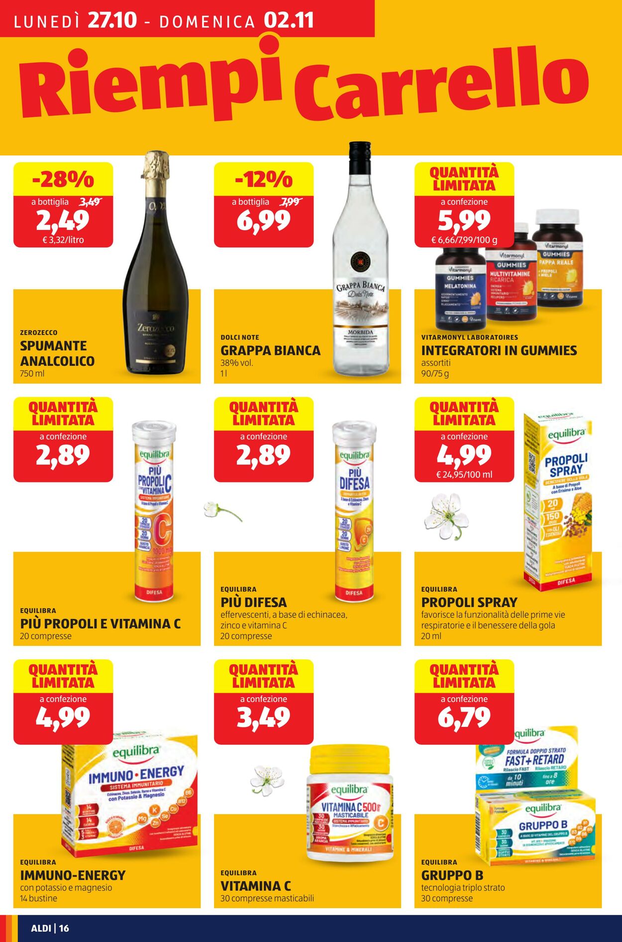 Volantino Aldi 27.10.2025 - 02.11.2025