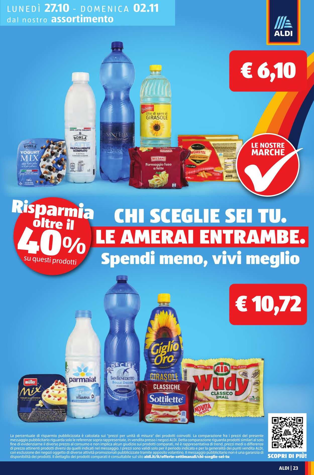 Volantino Aldi 27.10.2025 - 02.11.2025