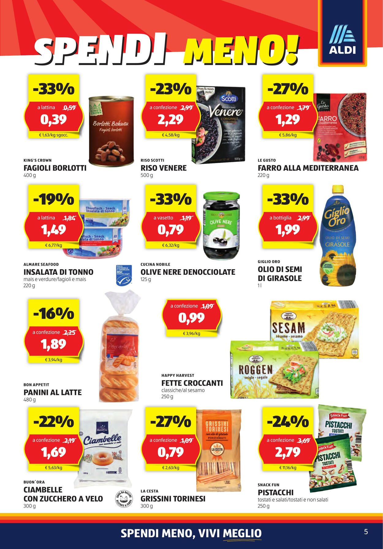 Volantino Aldi 29.04.2024 - 05.05.2024