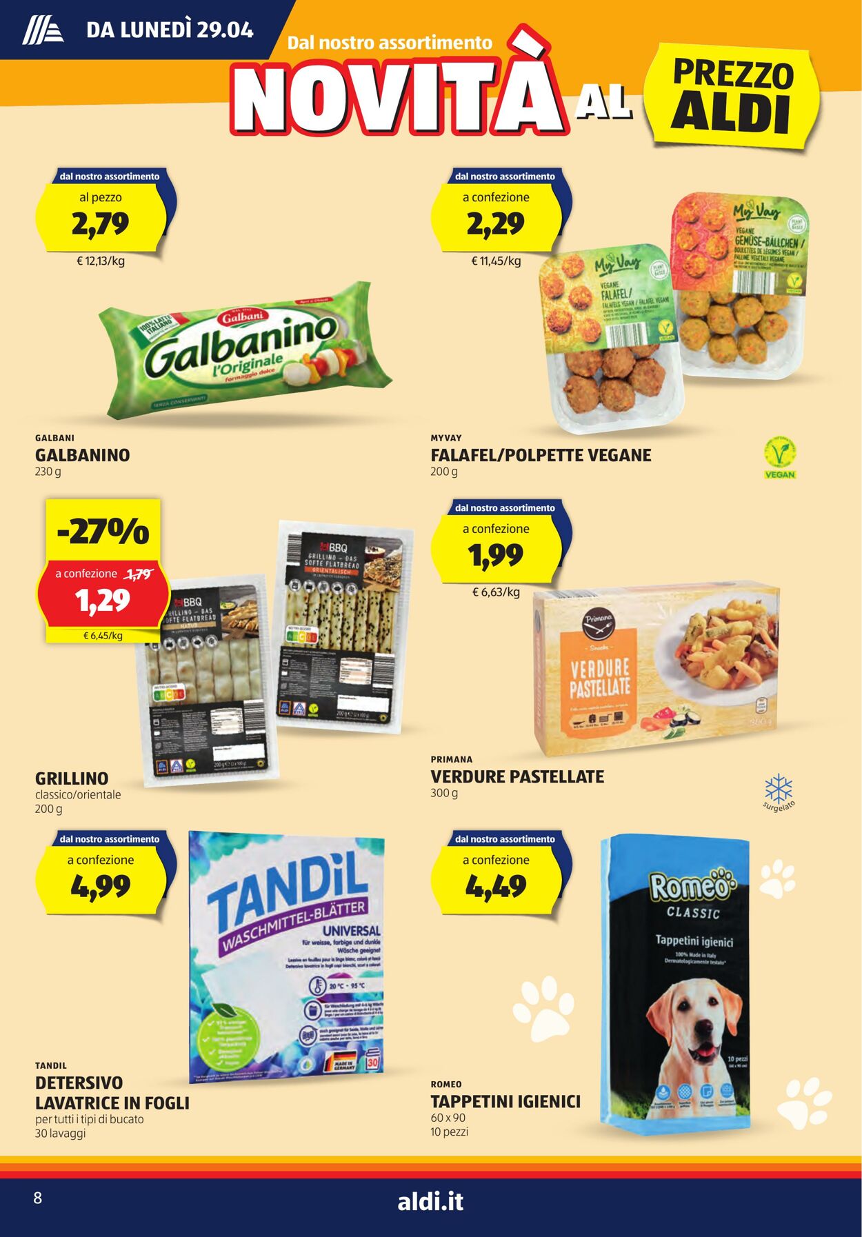 Volantino Aldi 29.04.2024 - 05.05.2024