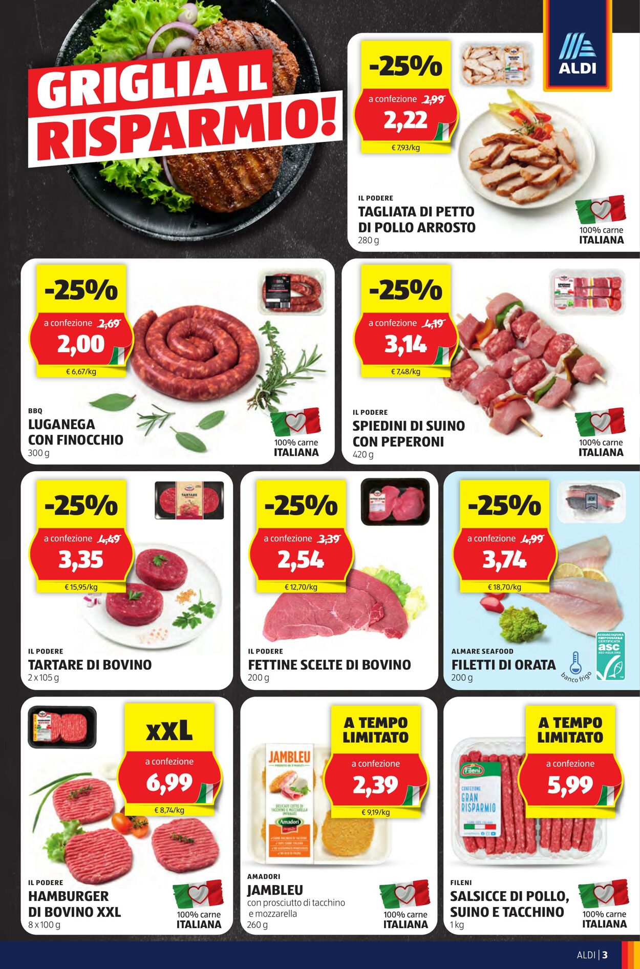 Volantino Aldi 29.07.2024 - 04.08.2024