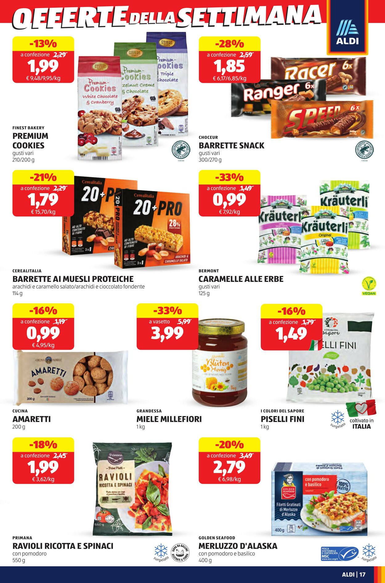 Volantino Aldi 29.09.2025 - 05.10.2025