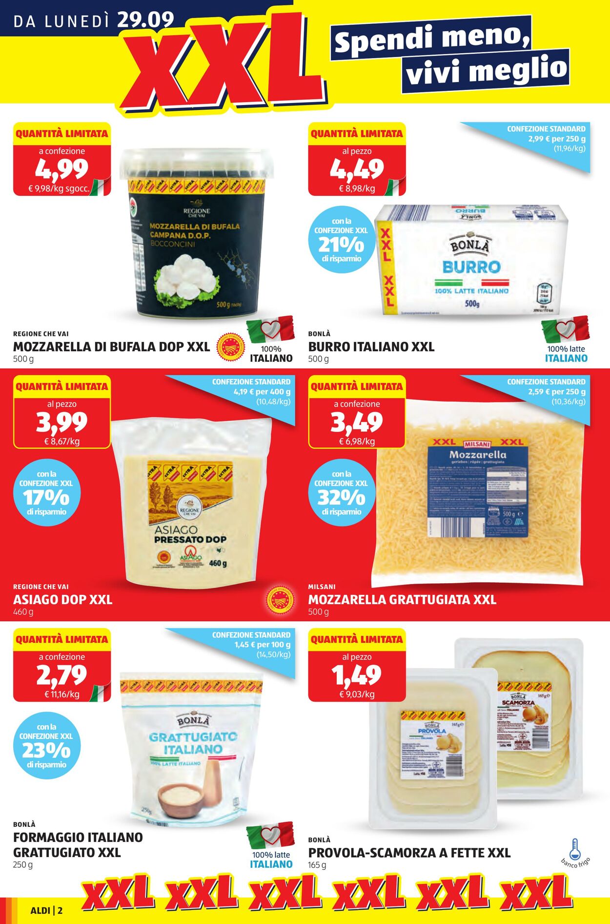 Volantino Aldi 29.09.2025 - 05.10.2025