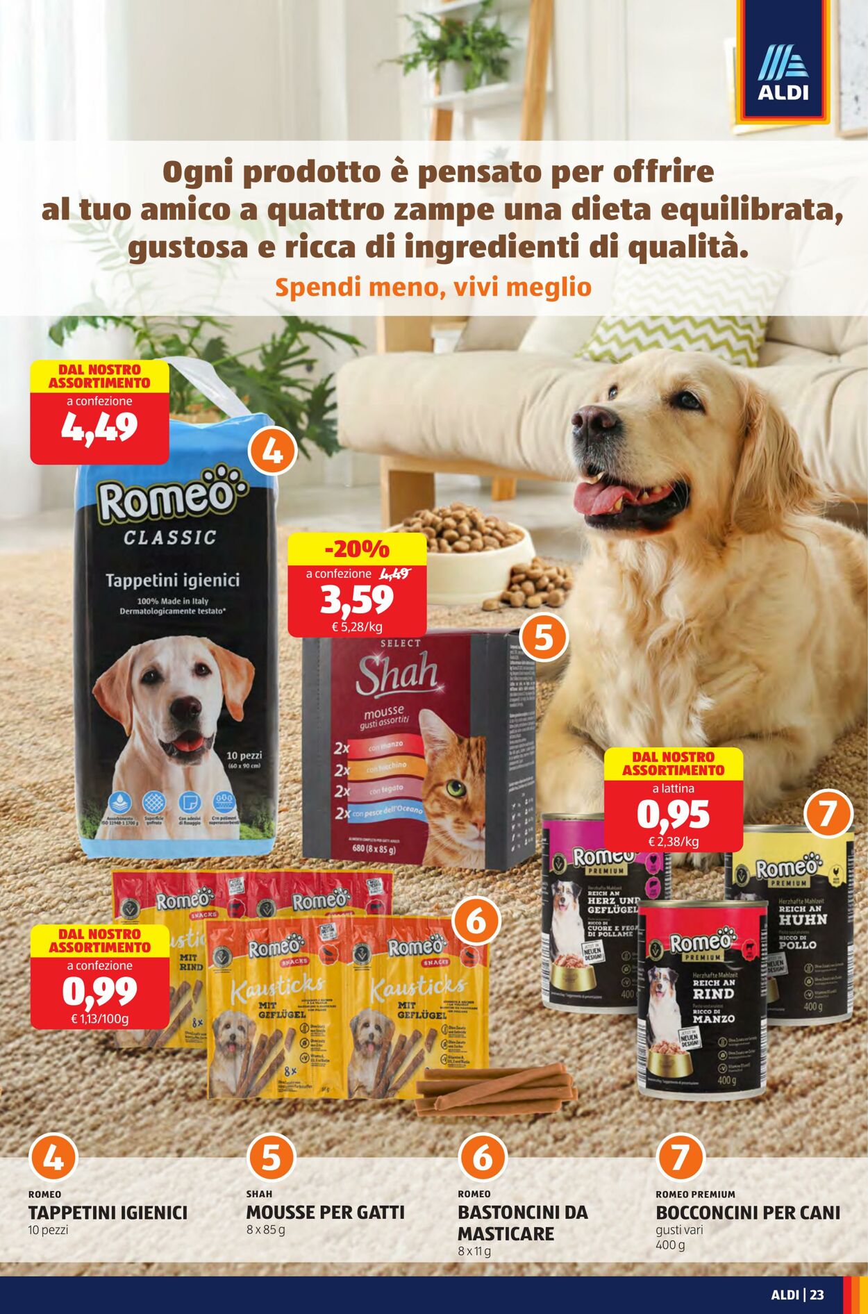 Volantino Aldi 29.09.2025 - 05.10.2025
