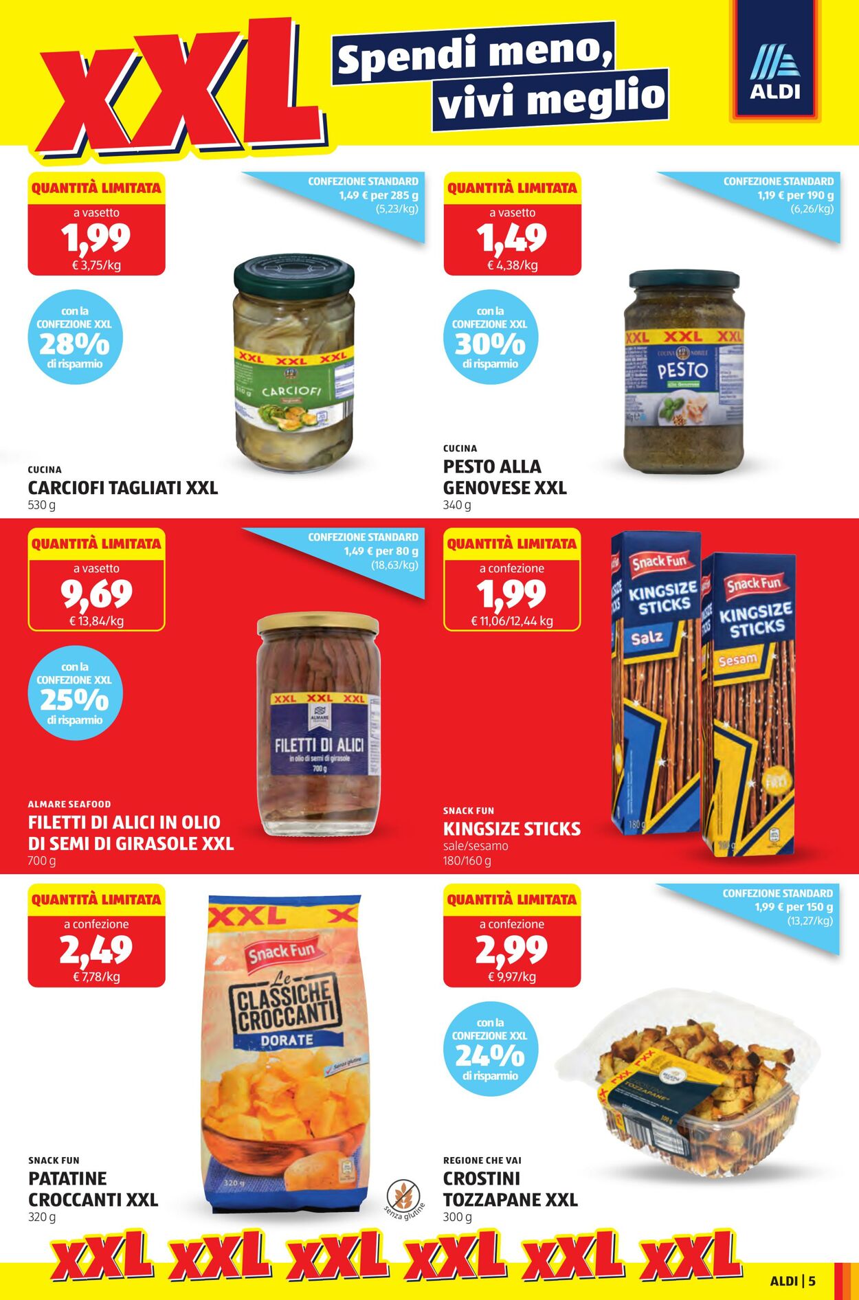 Volantino Aldi 29.09.2025 - 05.10.2025