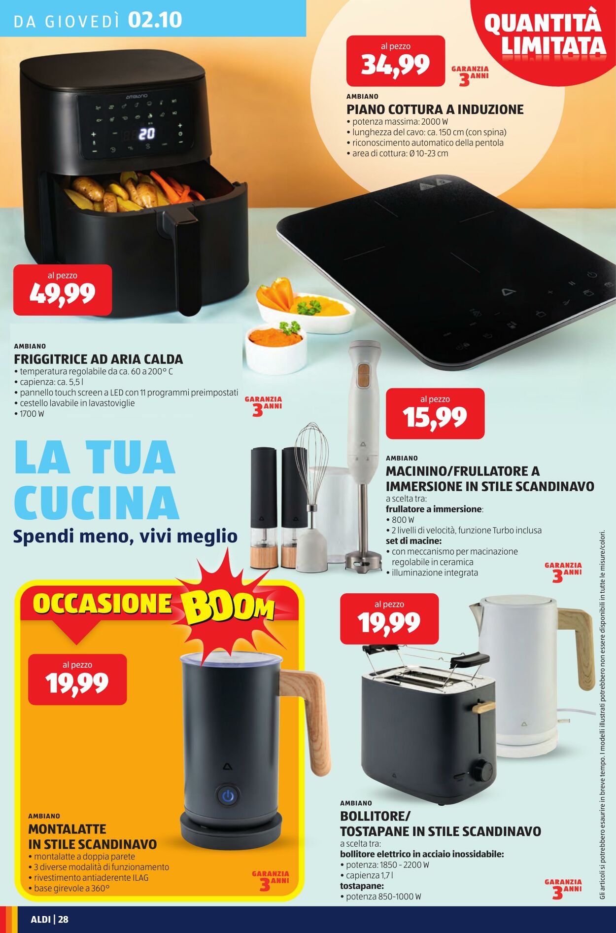 Volantino Aldi 29.09.2025 - 05.10.2025