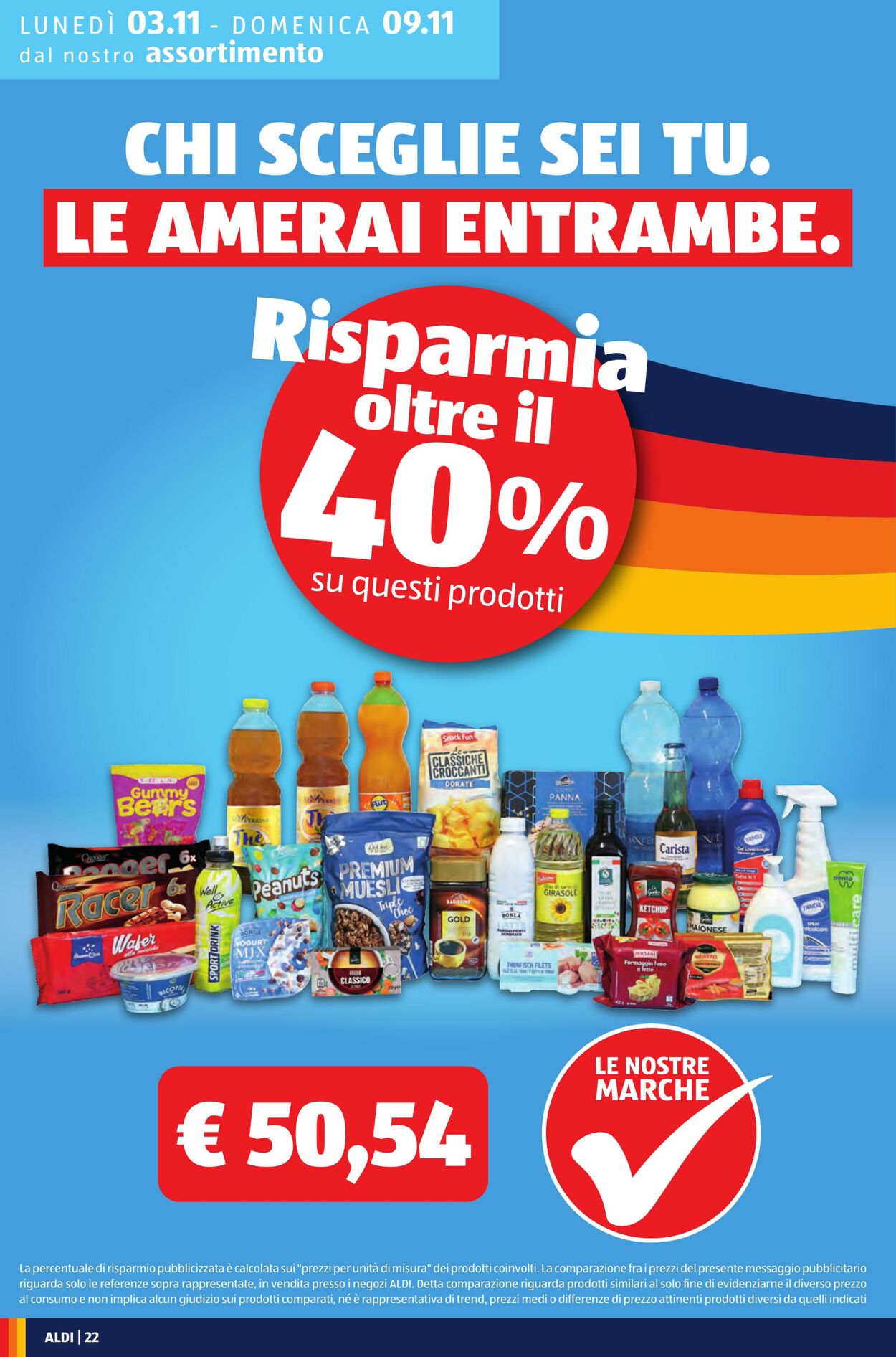 Volantino Aldi 03.11.2025 - 09.11.2025