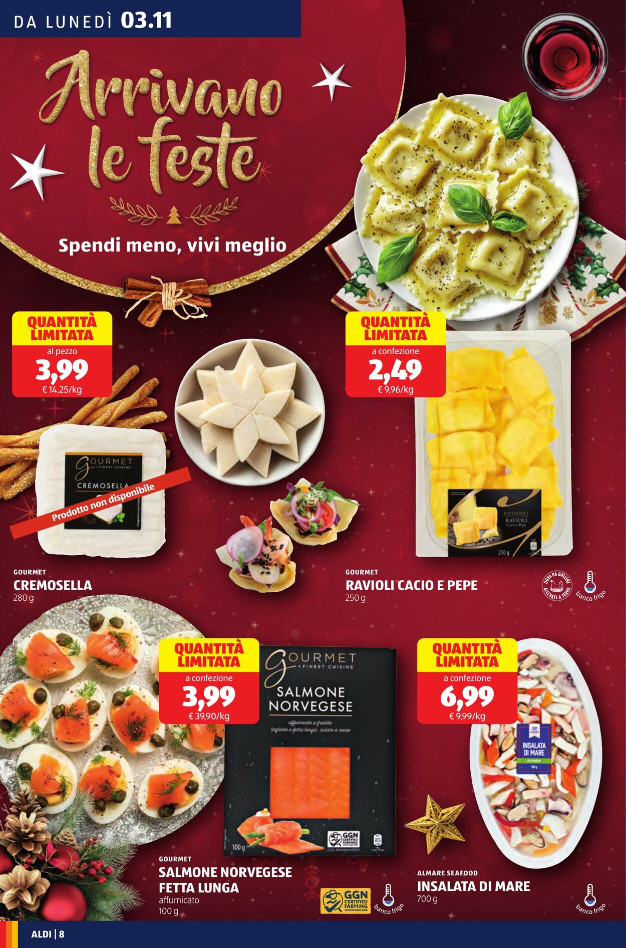 Volantino Aldi 03.11.2025 - 09.11.2025