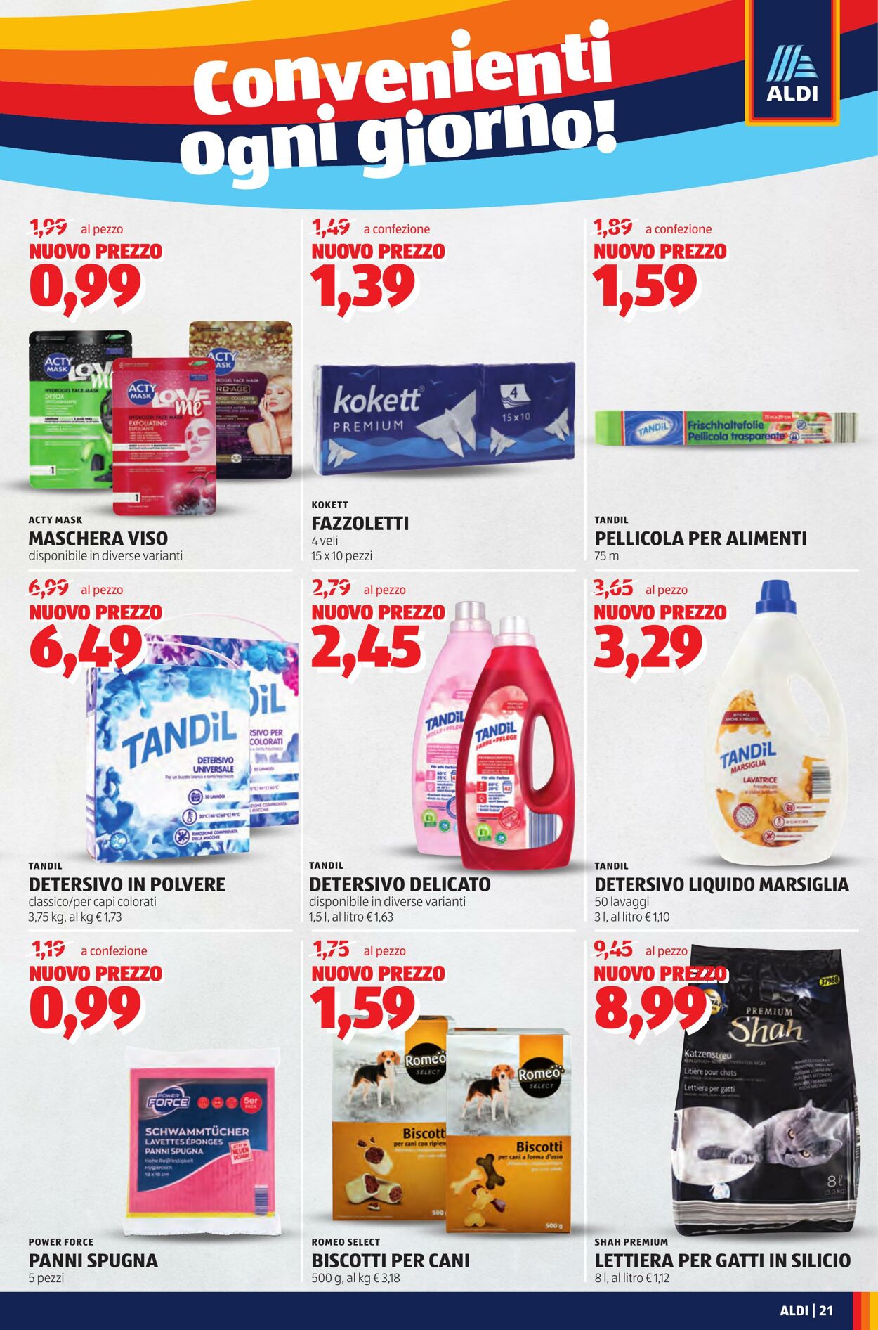 Volantino Aldi 03.11.2025 - 09.11.2025