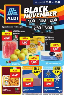 Volantino Aldi 03.11.2025 - 09.11.2025