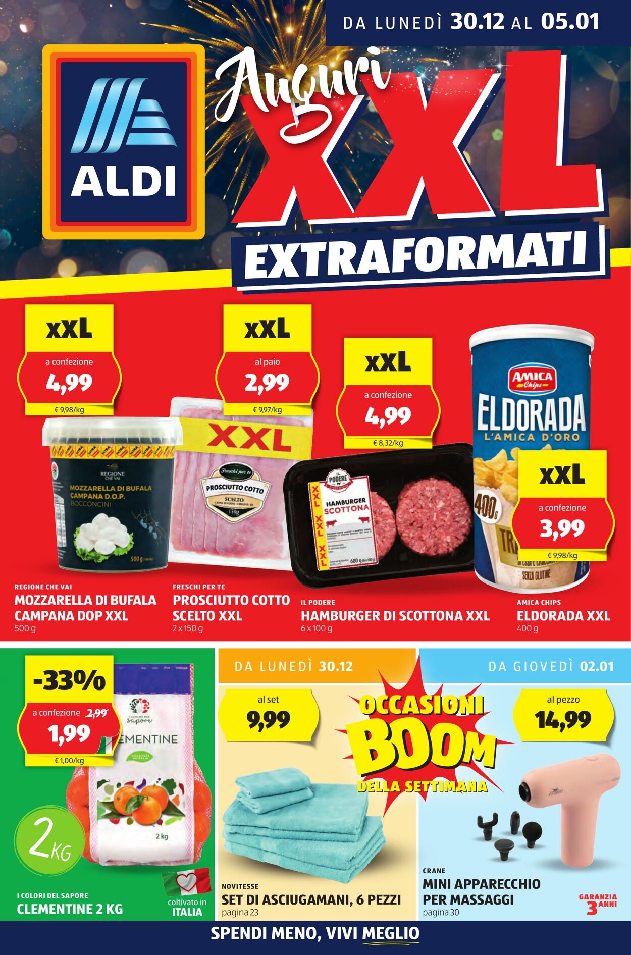 Volantino Aldi 30.12.2025 - 04.01.2026