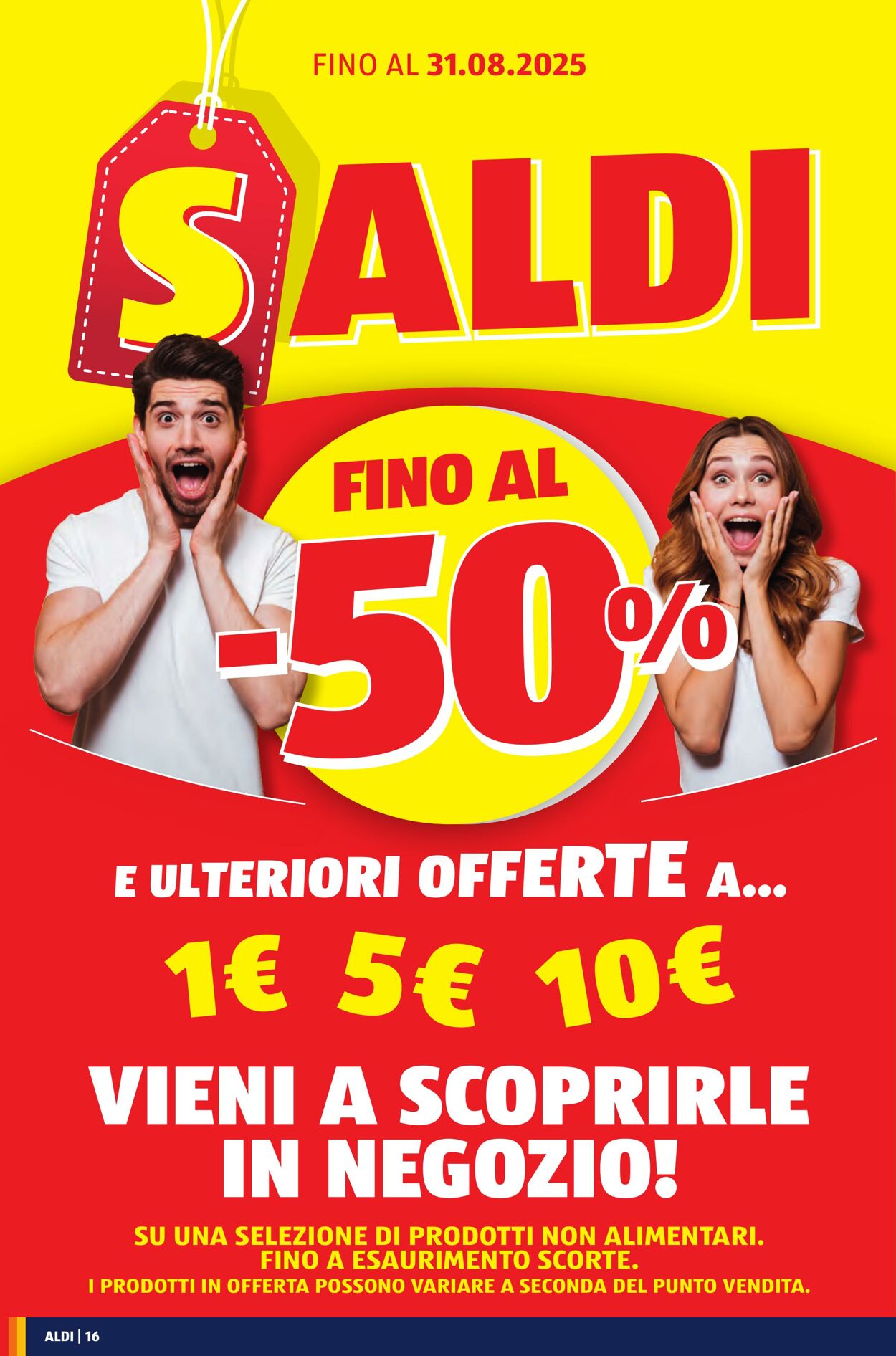 Volantino Aldi 04.08.2025 - 10.08.2025