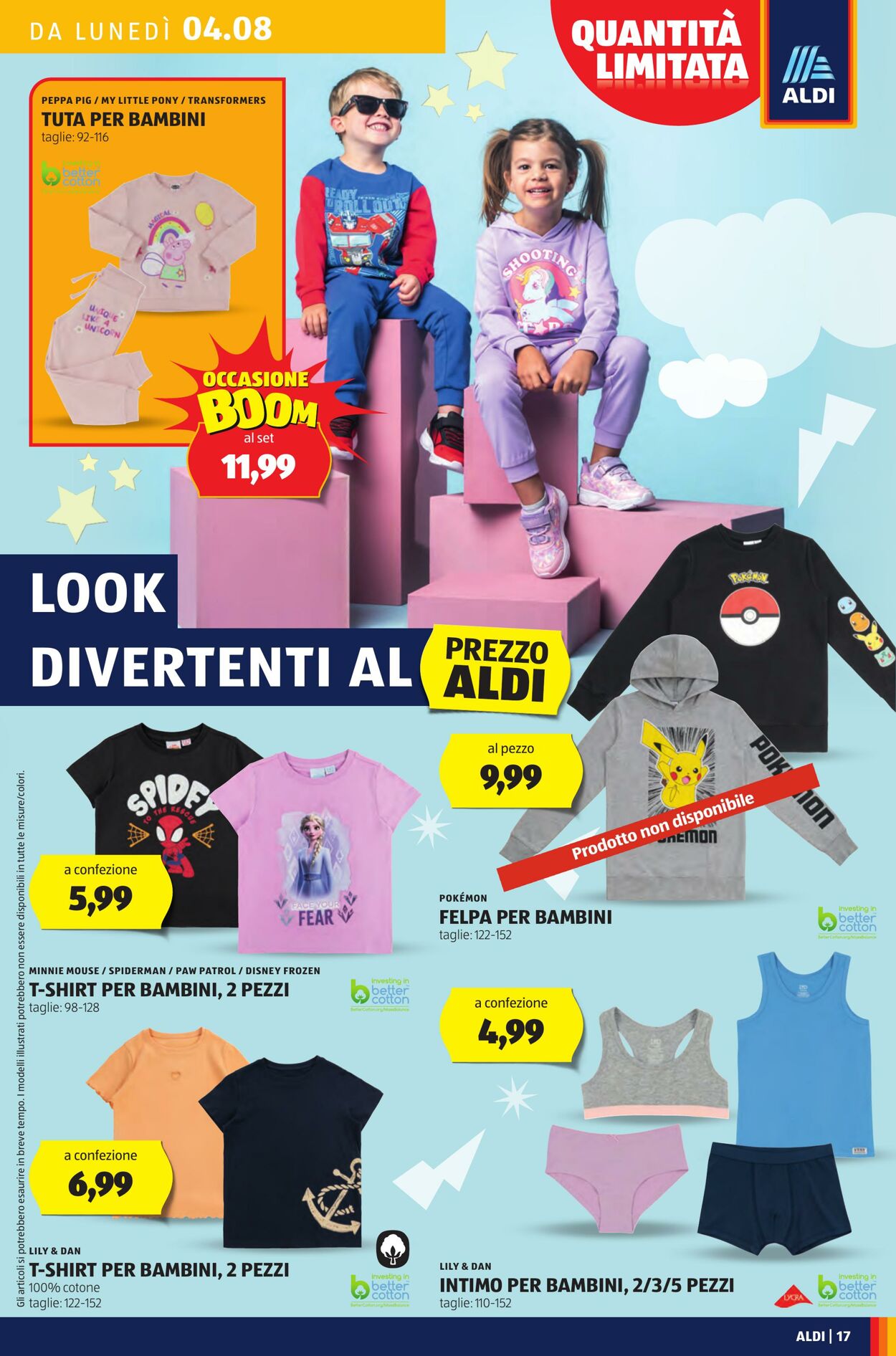 Volantino Aldi 04.08.2025 - 10.08.2025
